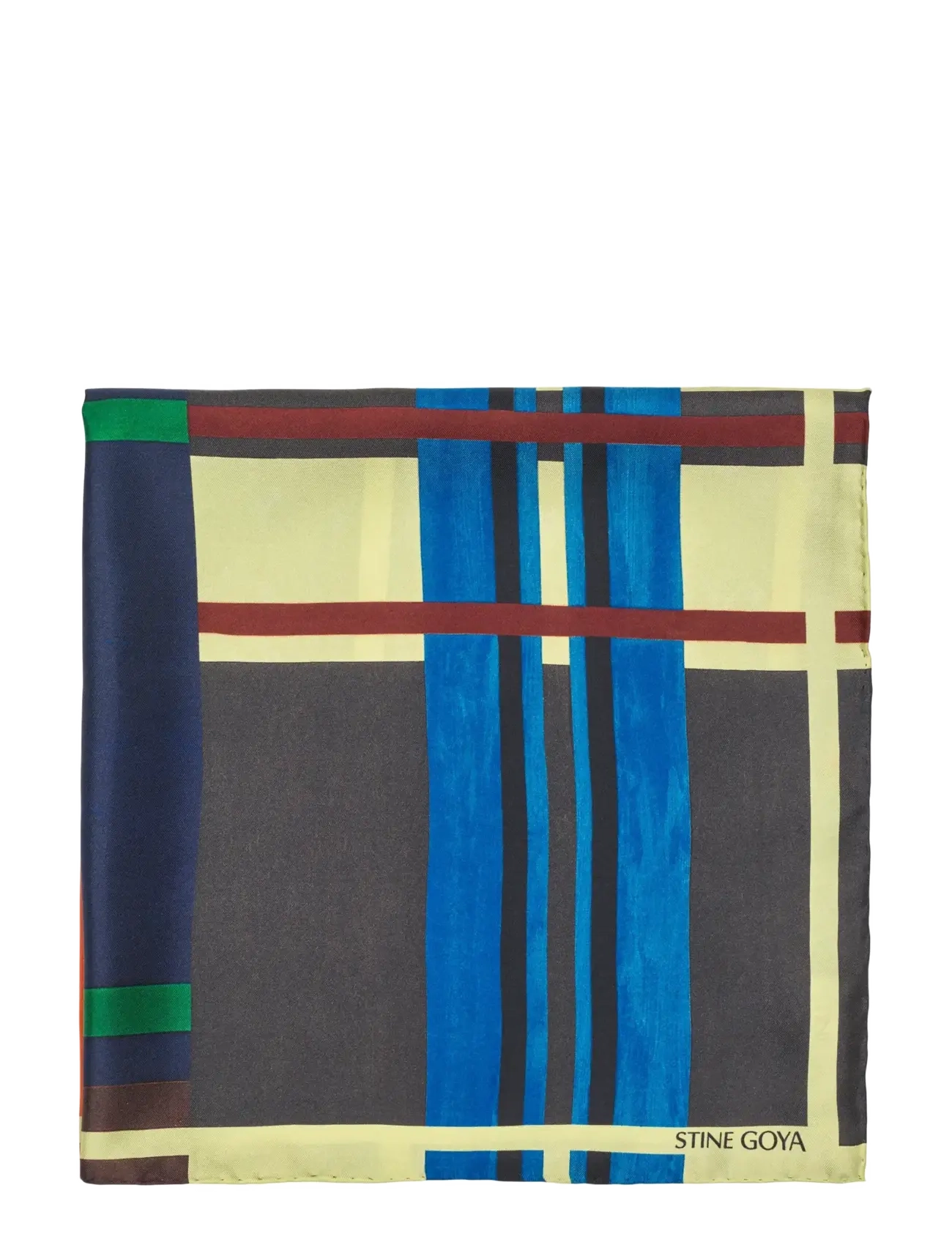 STINE GOYA 2287 Silk Scarves, Small Scarf - Danska märken - CROSSCHECKS / multi