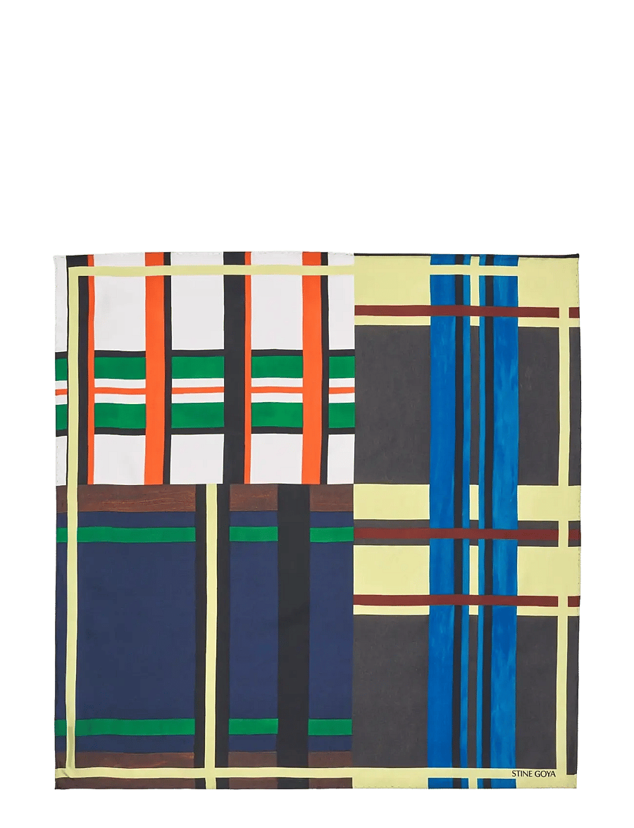 STINE GOYA - 2287 Silk Scarves, Small Scarf - sjalar - crosschecks - 1