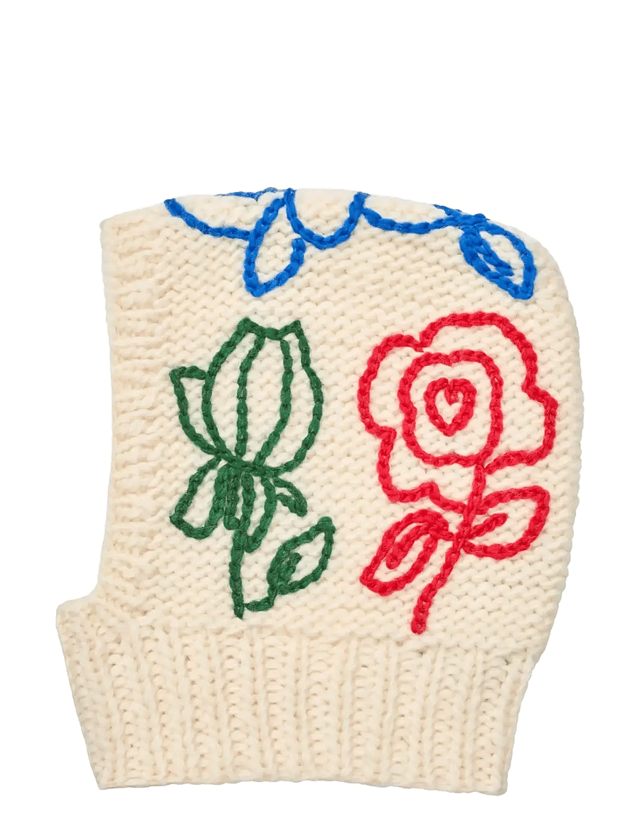 STINE GOYA - 2497 Handknit, Balaclava - balaclava - multiflowers - 1