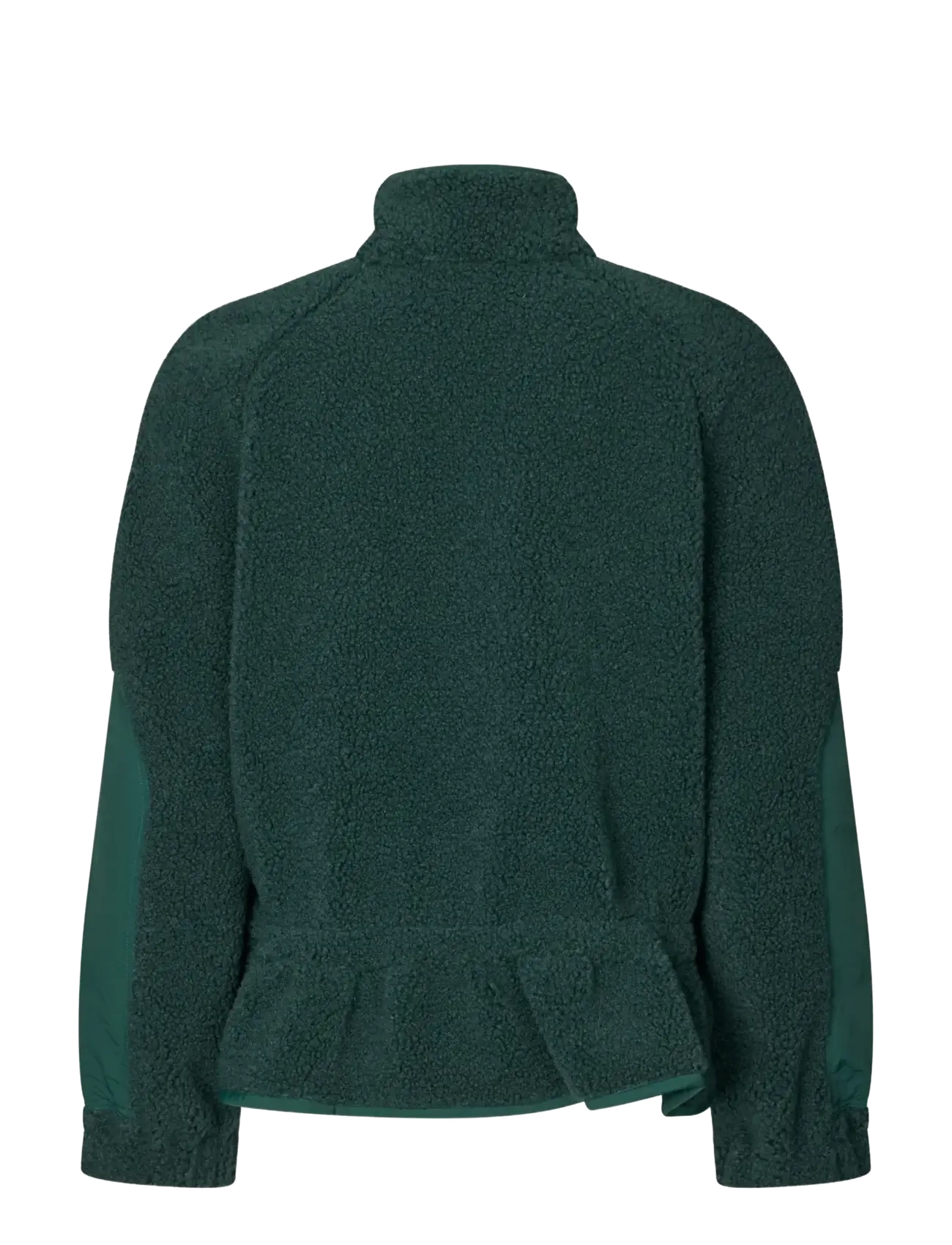 STINE GOYA - 2412 Fleece / Nylon, Dropped Should - fleeces & midlayers - pine green - 2