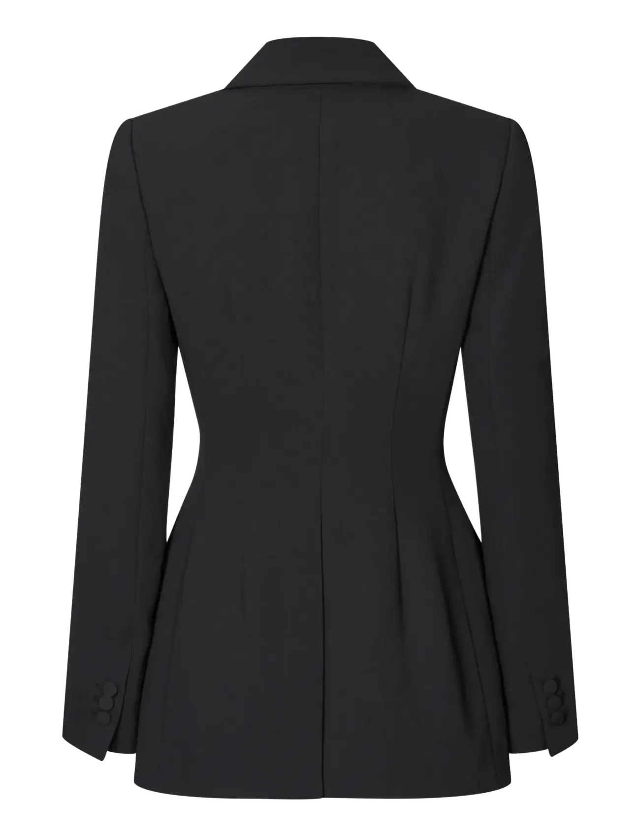 STINE GOYA - 2024 Crepe, Double Breasted Jacket - zweireihige blazer - black - 2
