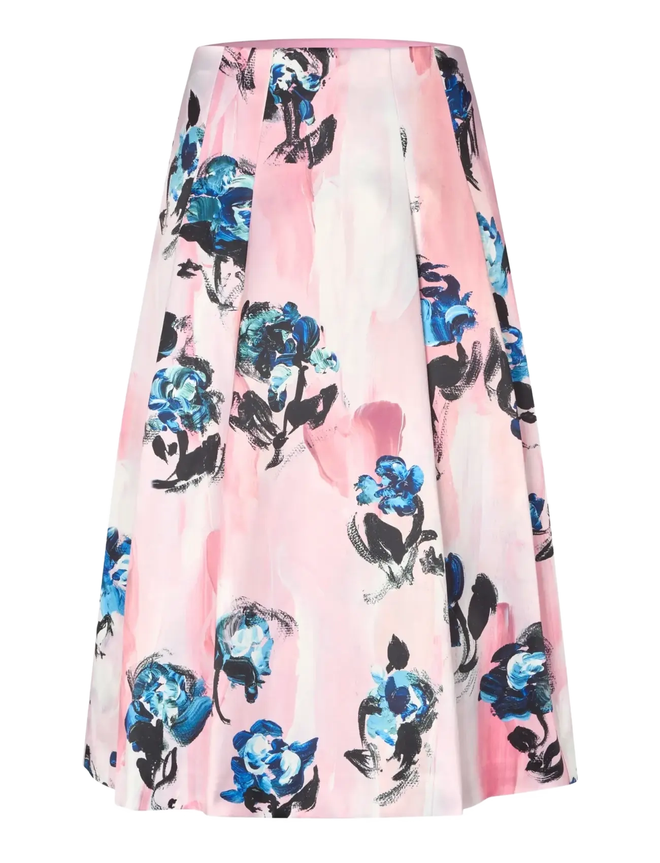 STINE GOYA 2574 Cotton Mix Duchess, Voluminous - Fashion Trends - BLUE ROSES ON BLUSH / pink/rose