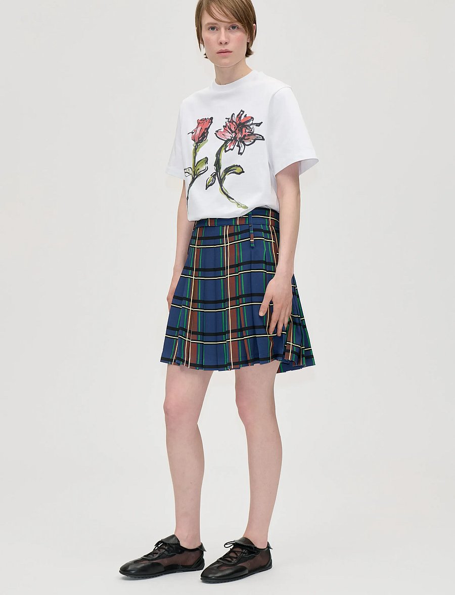 STINE GOYA - 2586 Midweight Jersey, Short Sleeve - t-shirts - the roses - 0