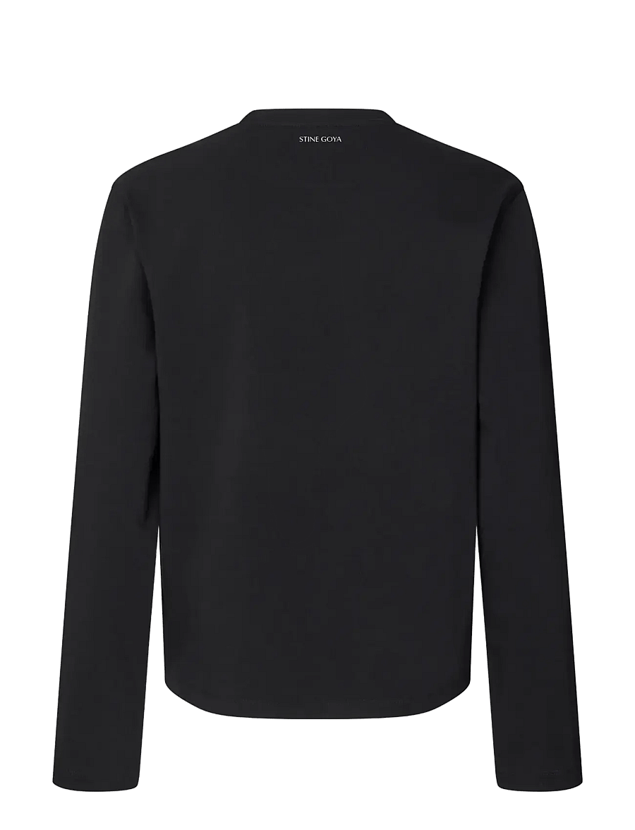 STINE GOYA - 2586 Midweight Jersey, Long Sleeve - pullover - analog roses - 2