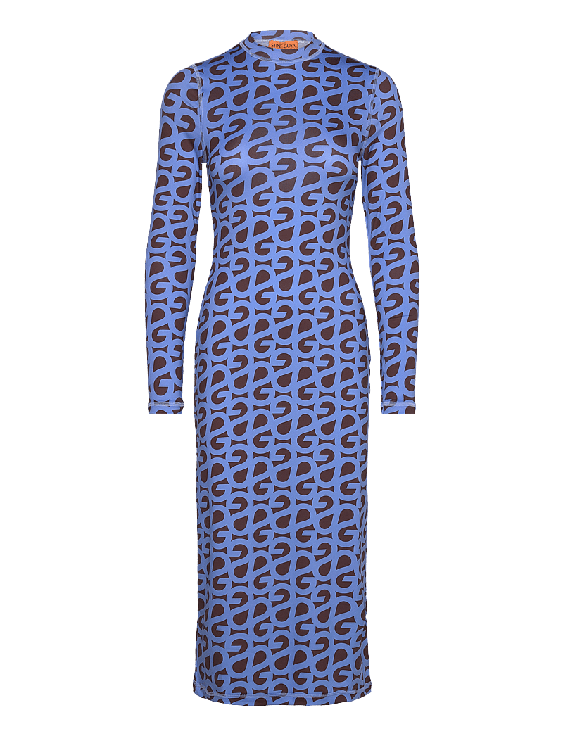 STINE GOYA - 2244 Stocking Jersey, Pullover Long - etuikleider - sg logo - 0