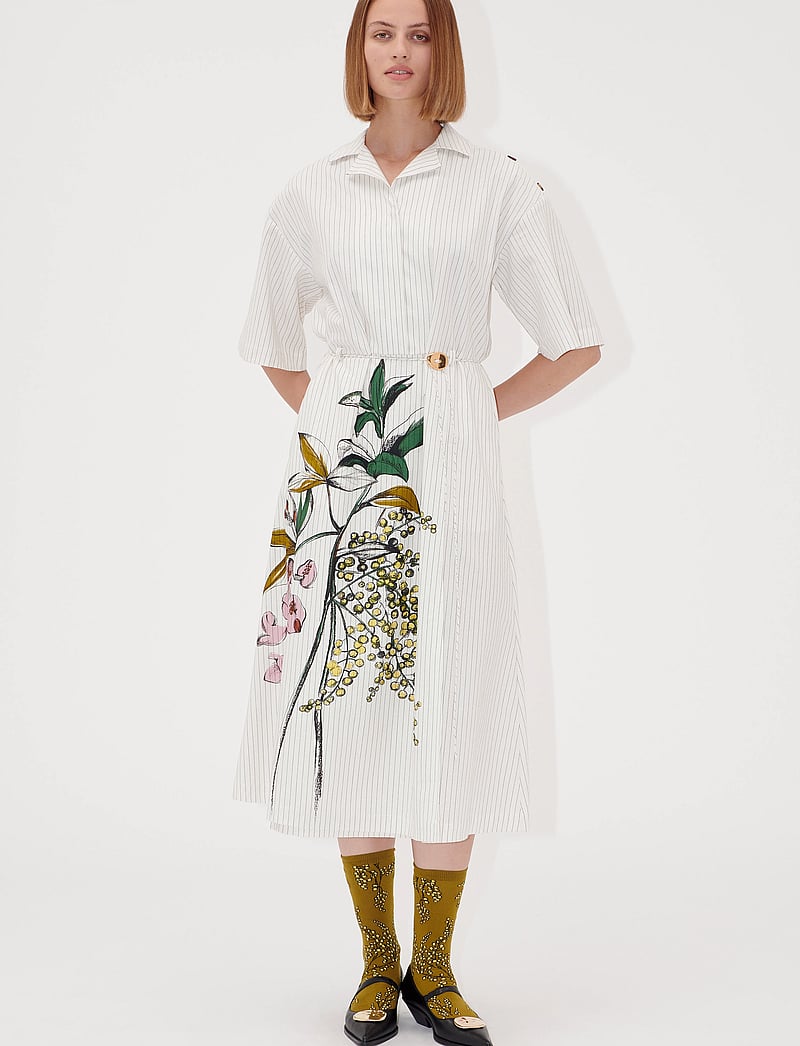 STINE GOYA - 2339 Crisp Stripe Shirting, Workwea - hemdkleider - mimosa stripe - 2