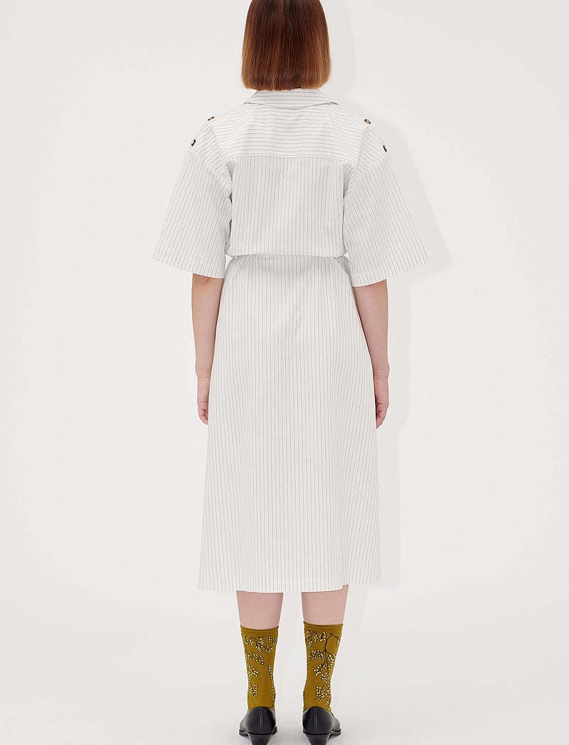 STINE GOYA - 2339 Crisp Stripe Shirting, Workwea - hemdkleider - mimosa stripe - 3