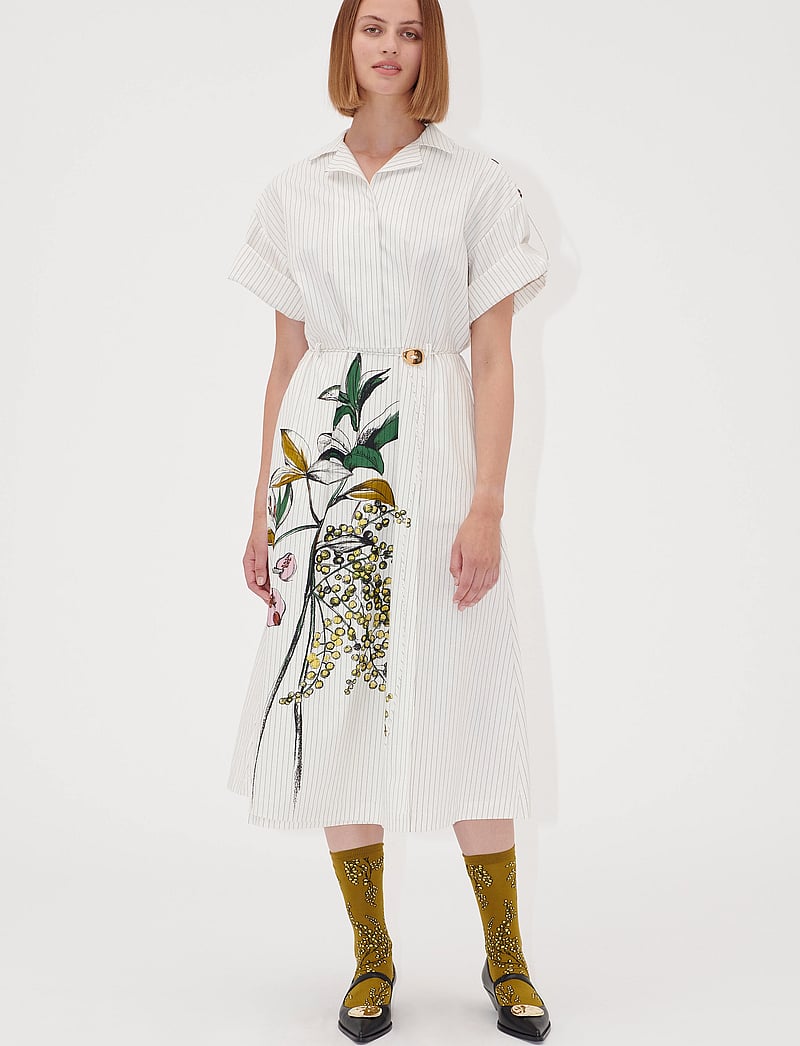 STINE GOYA - 2339 Crisp Stripe Shirting, Workwea - hemdkleider - mimosa stripe - 4