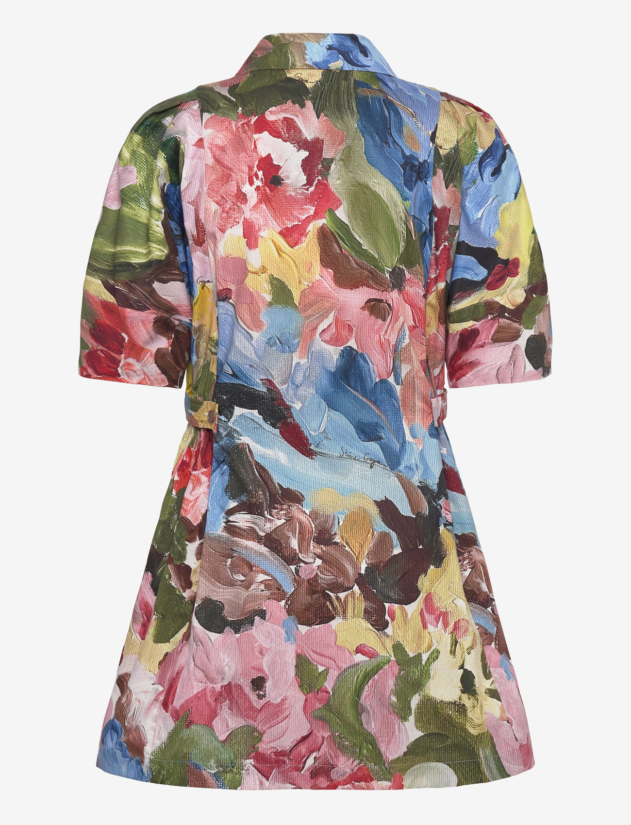 STINE GOYA - 2340 Midweight Cotton, Structured S - skjortklänningar - loves me, loves me not - 1