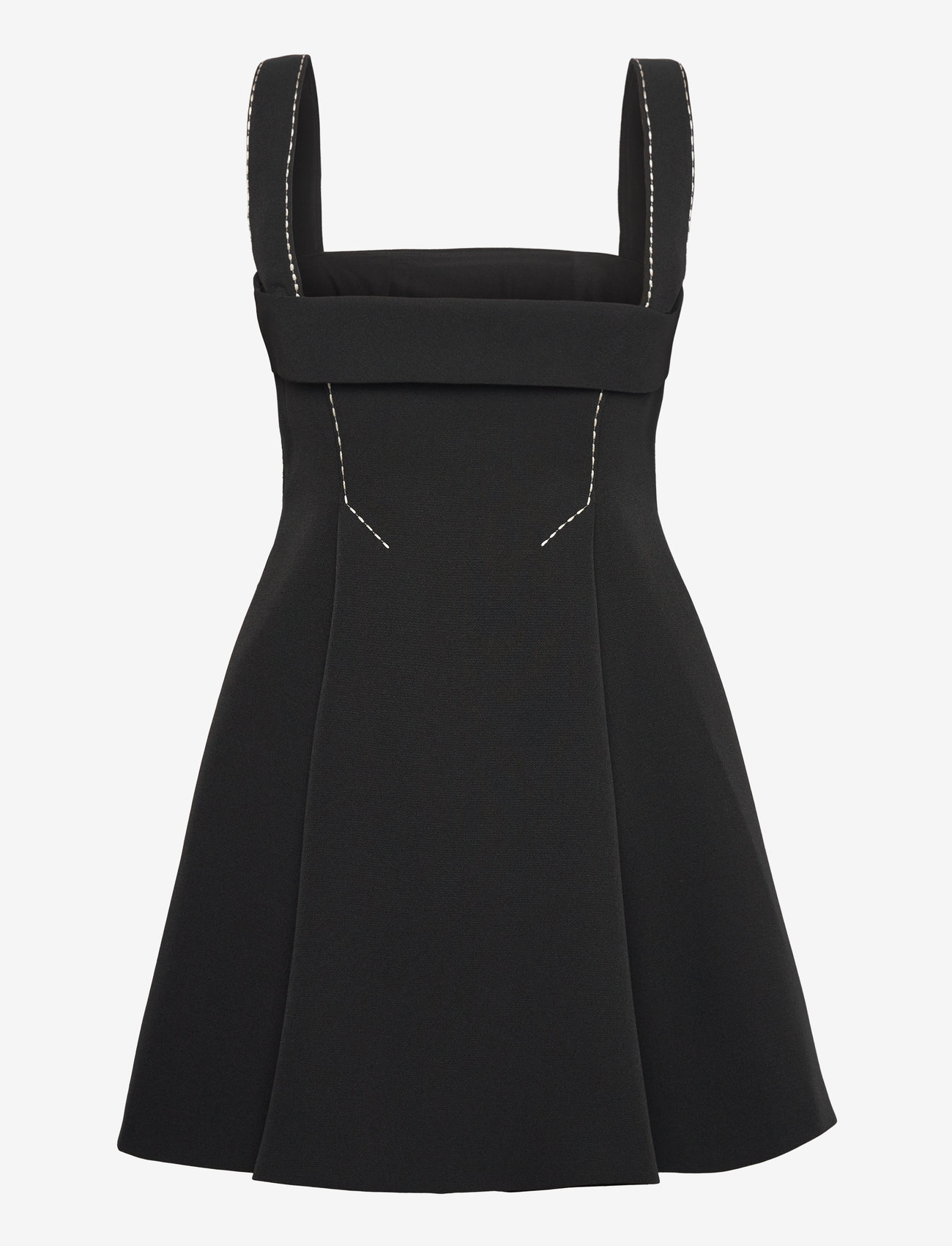 STINE GOYA - 2360 Structured Crepe, Mini Dress w - korte kjoler - jet black - 1