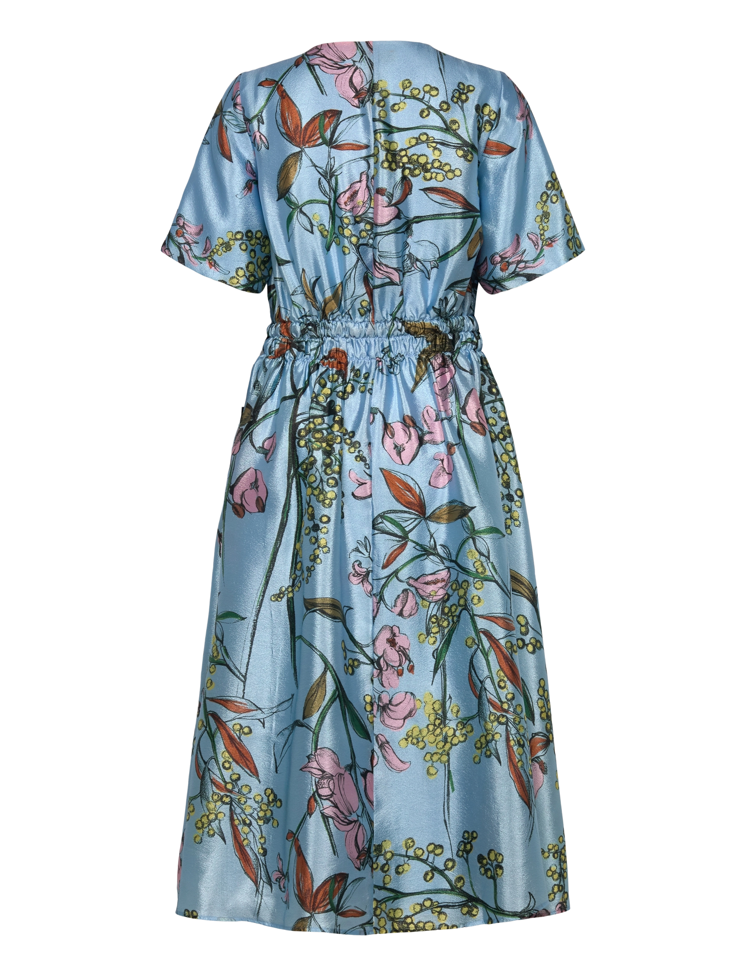 STINE GOYA - 2067 Flat Textured Poly, V-Neck Wai - spring mimosa - 1