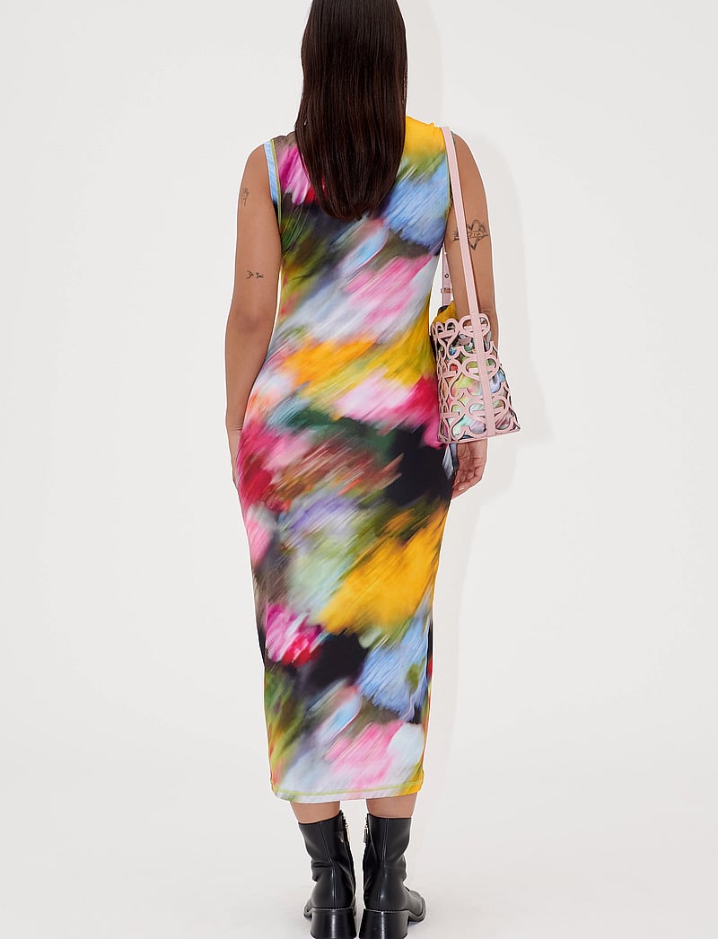 STINE GOYA - 2244 Stocking Jersey, Tank Crewneck - etuikleider - liquid floral - 3