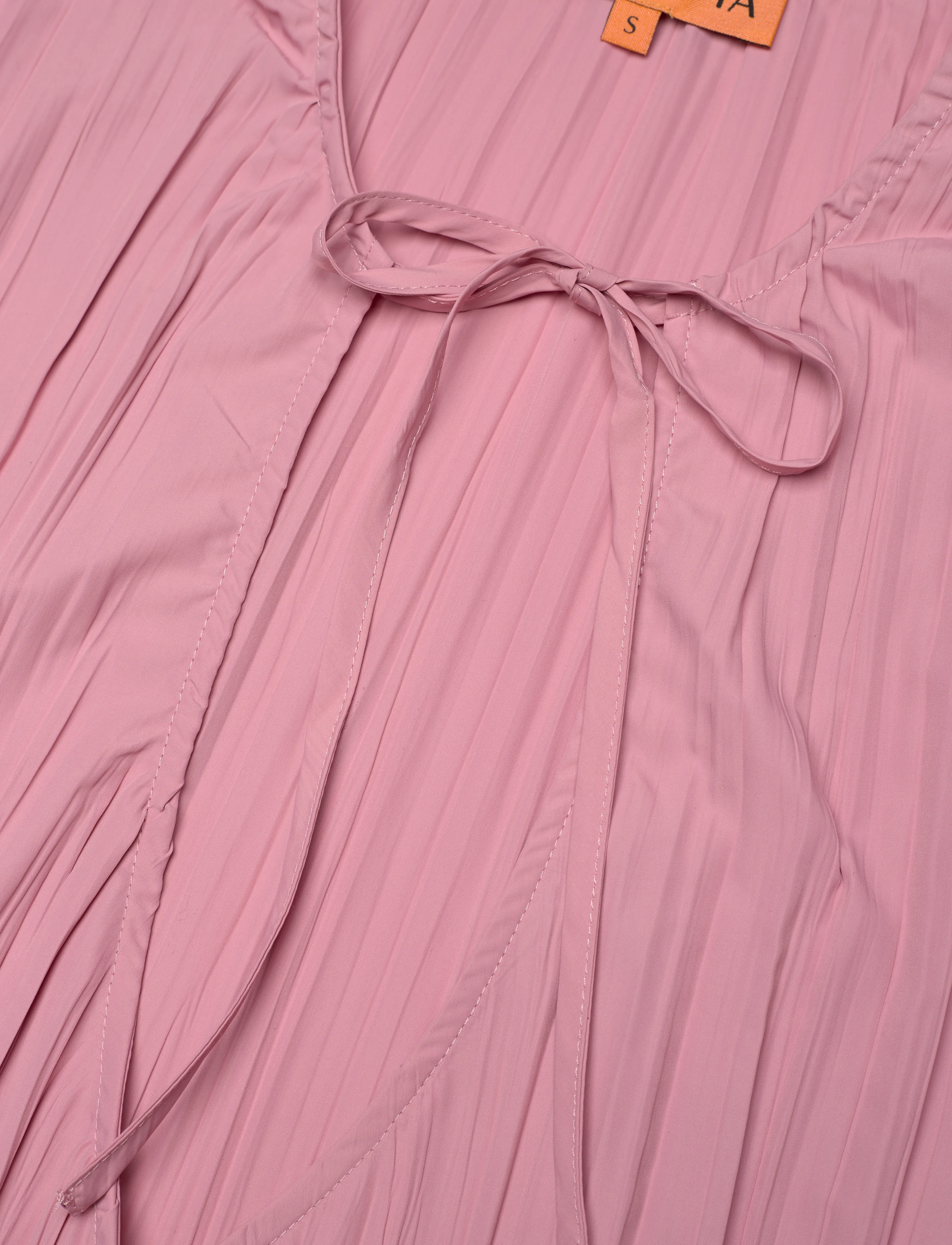 STINE GOYA - 2342 Pleated Poly, Long Sleeve Wrap - pink nectar - 4