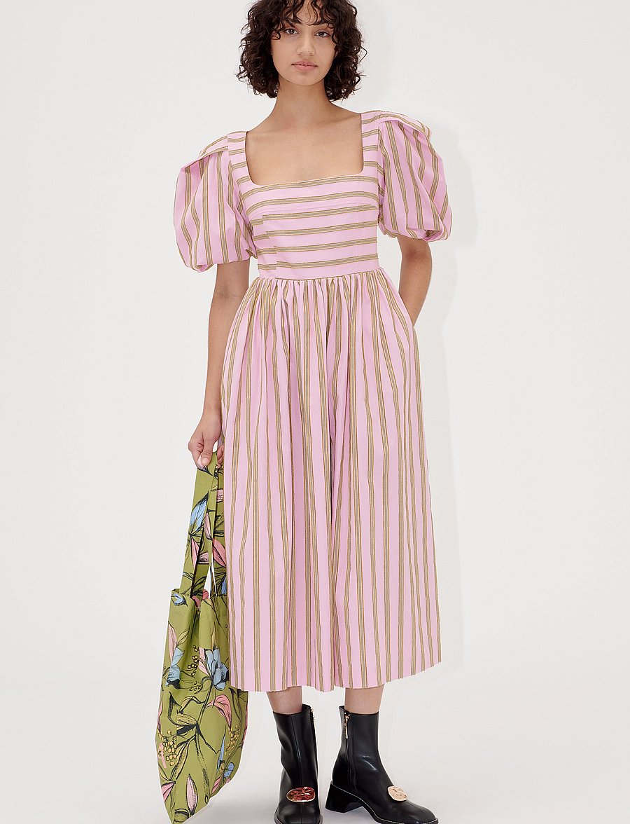 STINE GOYA - 2344 Soft Jacquard Weave, Blouson S - kleidid - wallpaper stripes - 2