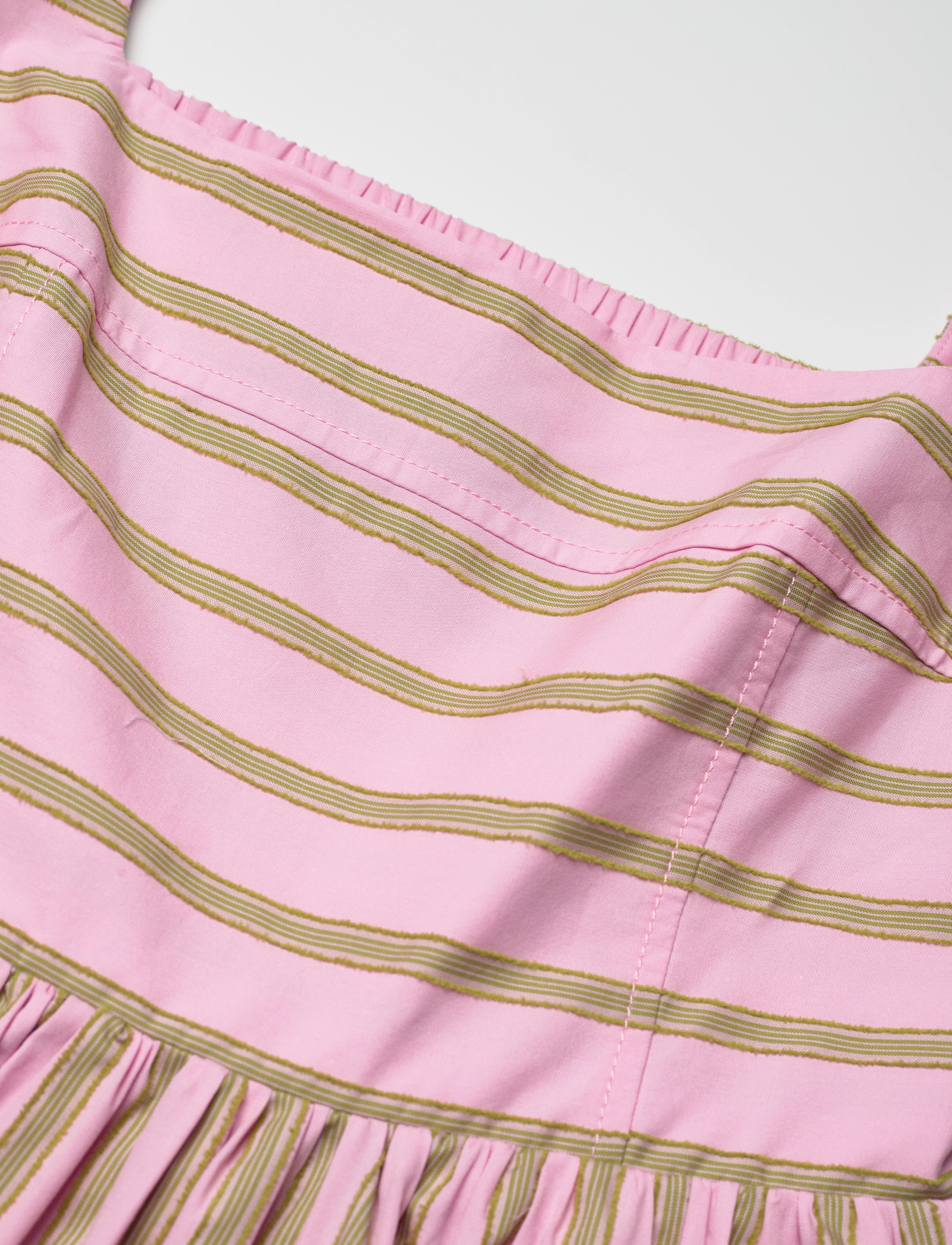 STINE GOYA - 2344 Soft Jacquard Weave, Blouson S - midi kjoler - wallpaper stripes - 4