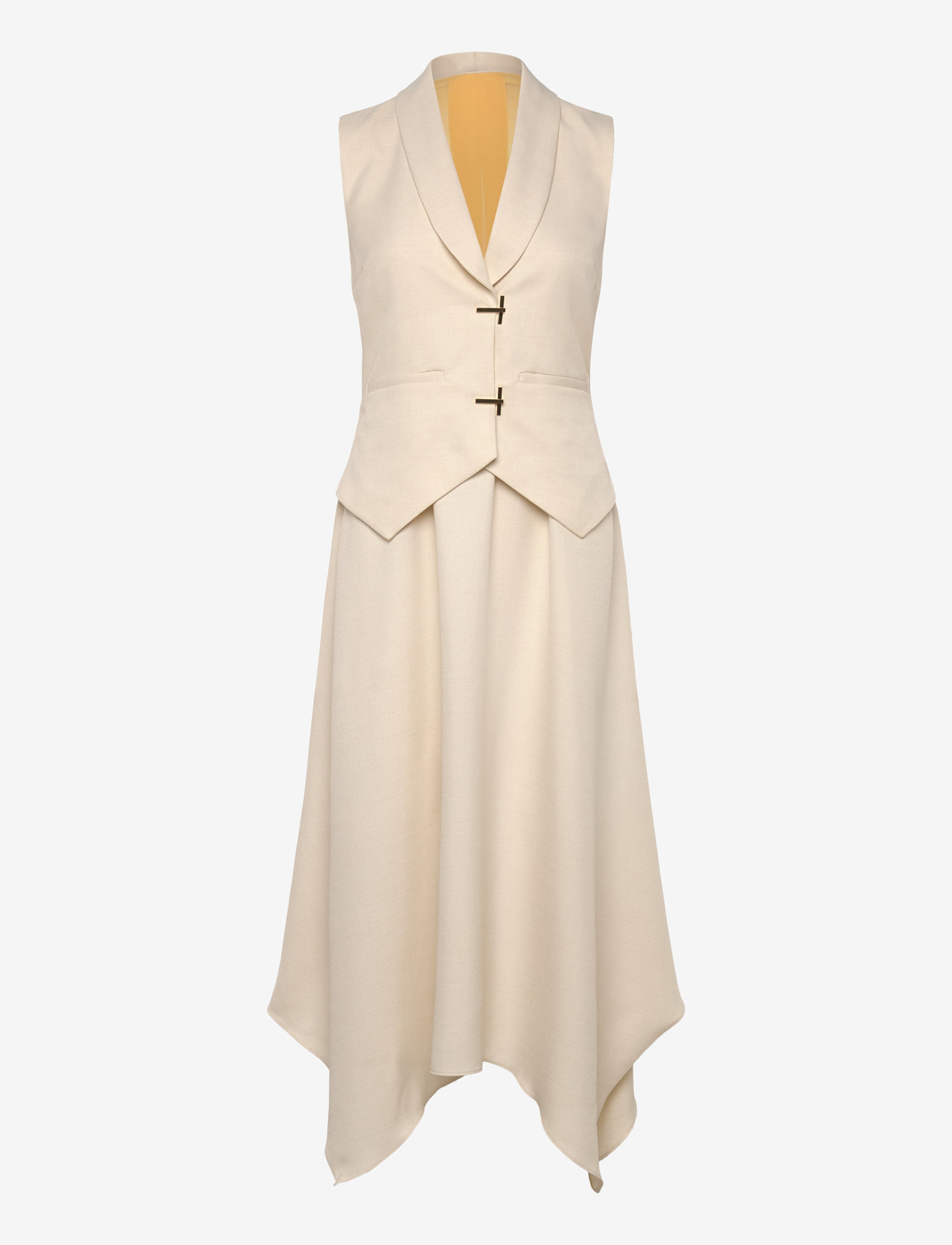 STINE GOYA - 2347 Matte Sheer Tailoring, Tailore - confirmation - ivory / cornsilk - 0