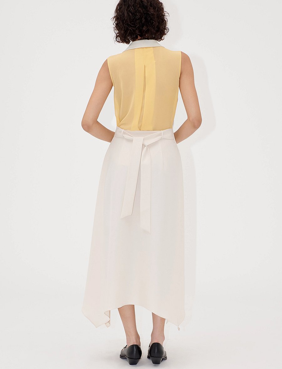 STINE GOYA - 2347 Matte Sheer Tailoring, Tailore - ivory / cornsilk - 4