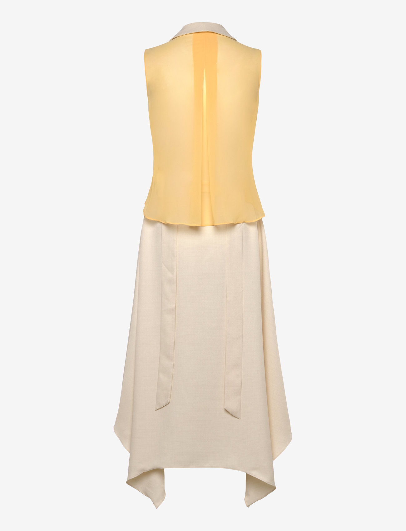 STINE GOYA - 2347 Matte Sheer Tailoring, Tailore - confirmation - ivory / cornsilk - 2