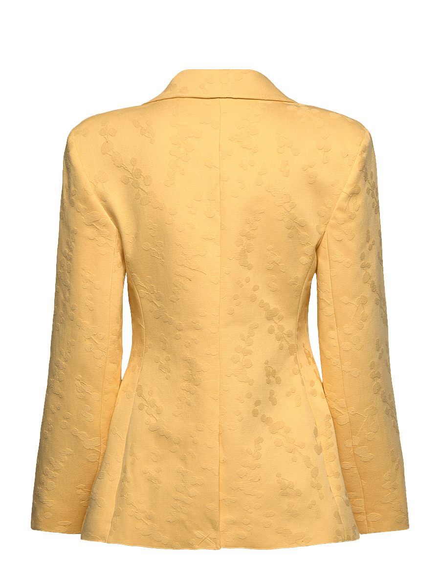 STINE GOYA - 2346 Textured Cotton Jacquard, Fitt - mimosa - 1