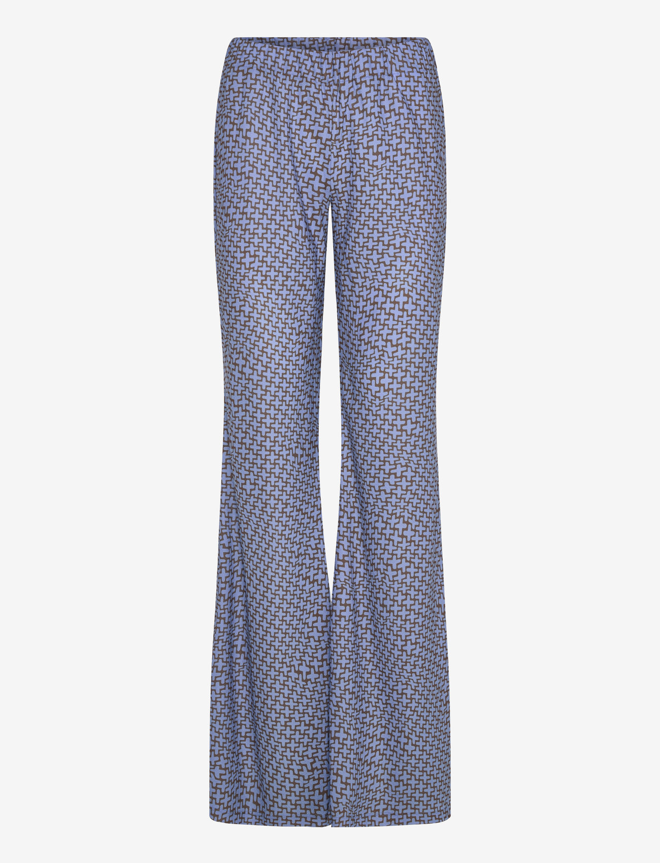 STINE GOYA - 2245 Dry Jersey, Elasticated Straig - flares - graphic weave - 0