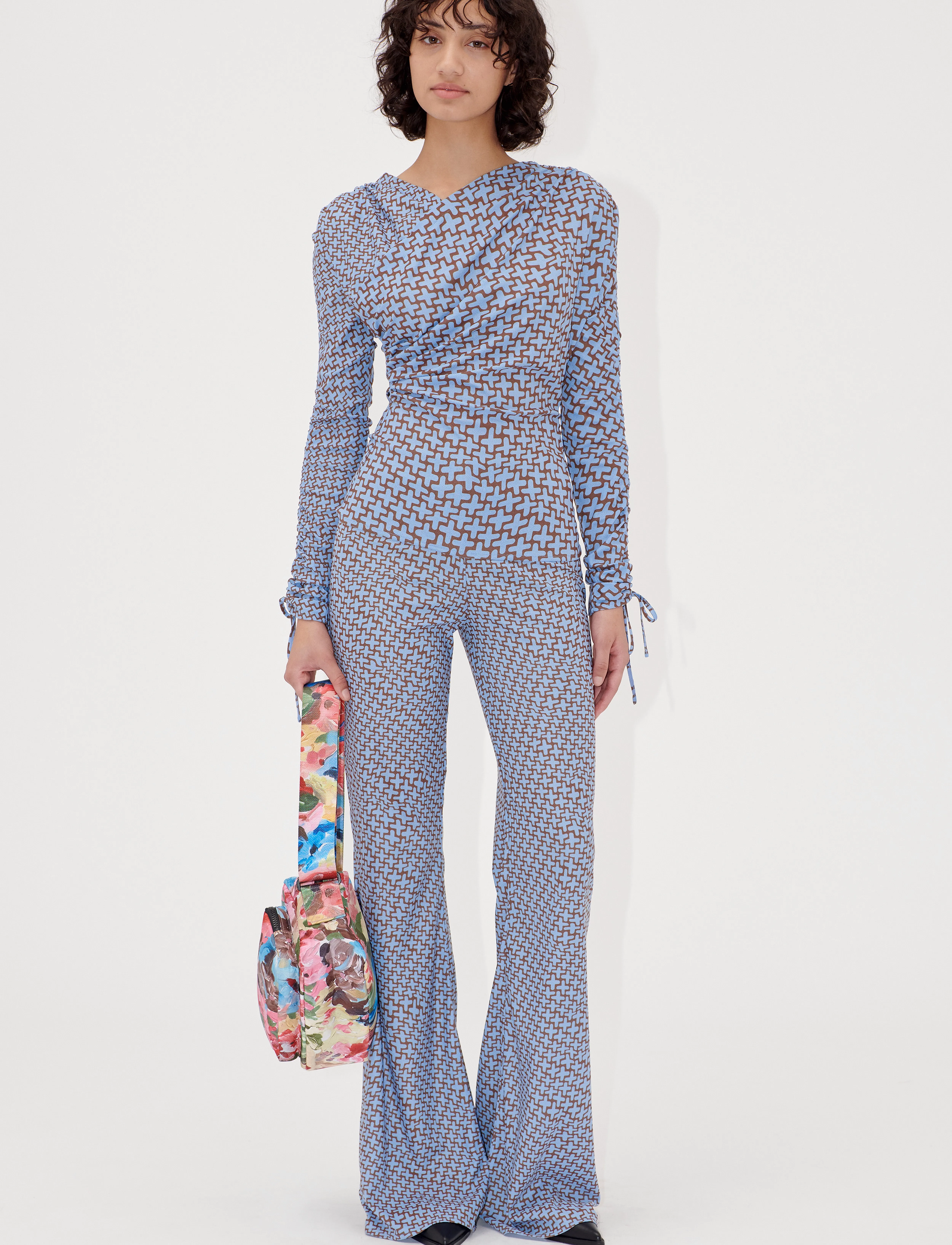 STINE GOYA - 2245 Dry Jersey, Elasticated Straig - hosen - graphic weave - 2