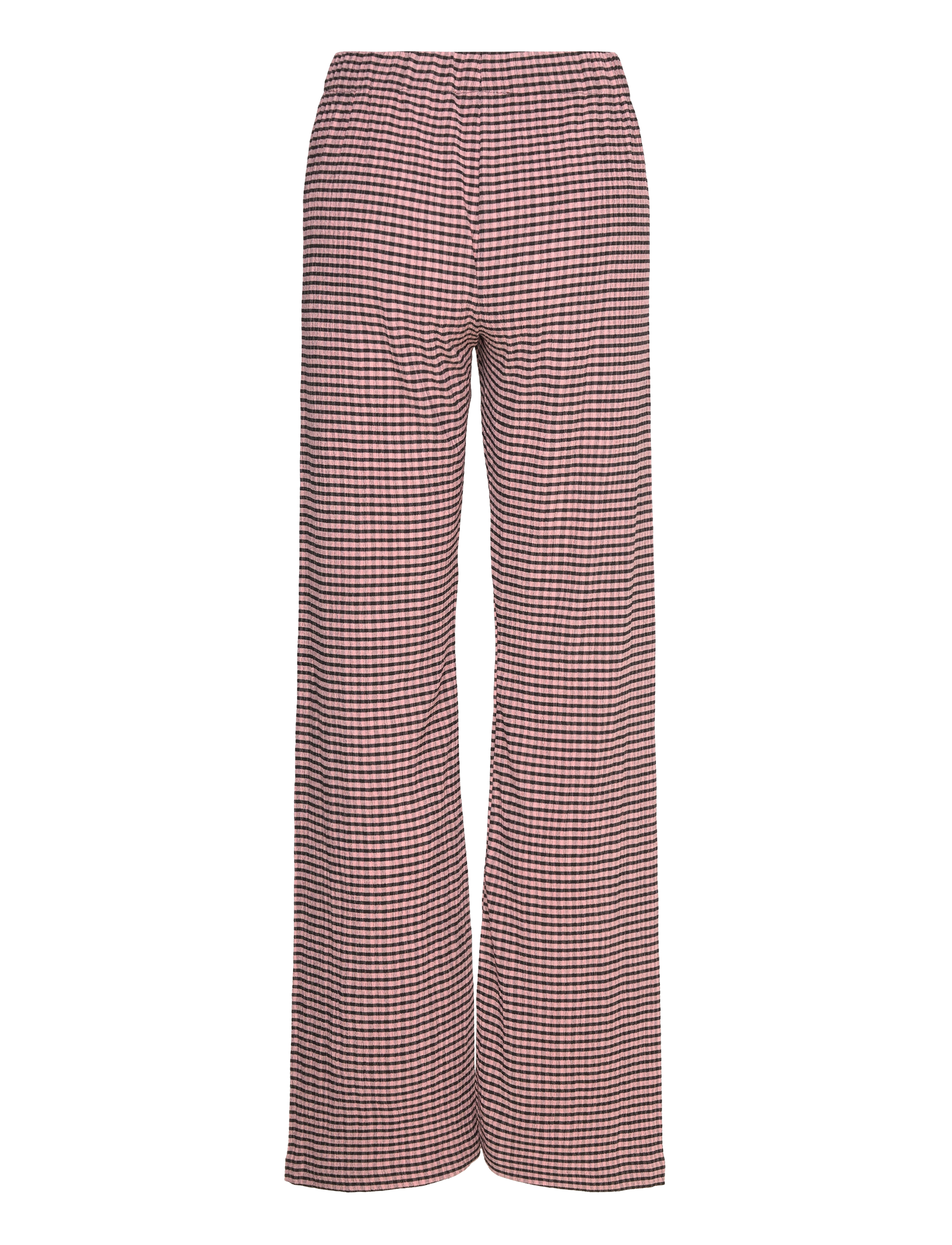 STINE GOYA - 2247 Patchwork Jersey, Elasticated - sweatpants - pink/black - 1