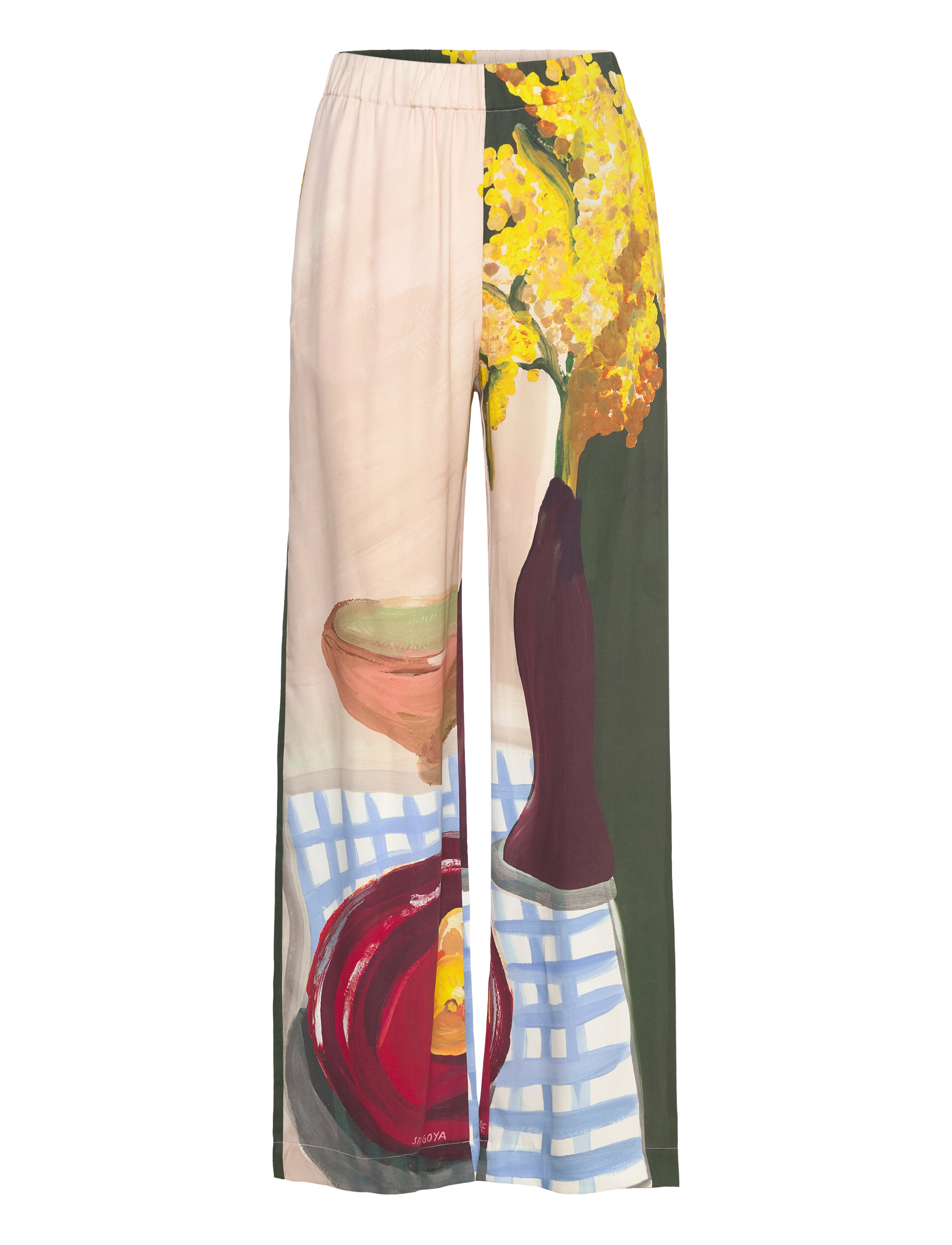 STINE GOYA 2263 Dry Viscose, Elasticated Long, XS, Trousers, Mehrfarbig/gemustert - Suitpants, Frauen