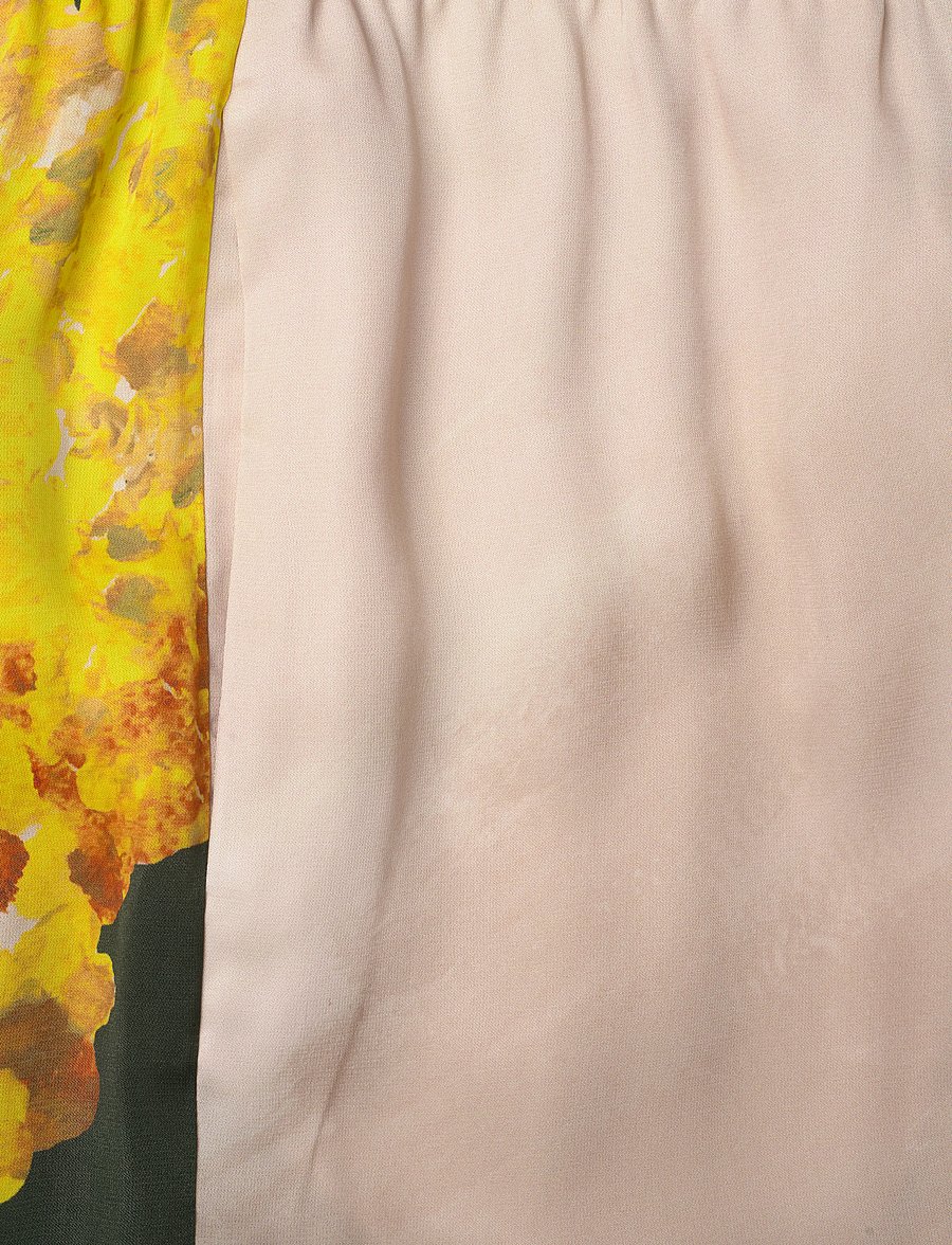 STINE GOYA - 2263 Dry Viscose, Elasticated Long - hosen mit weitem bein - lemons on a plate - 4