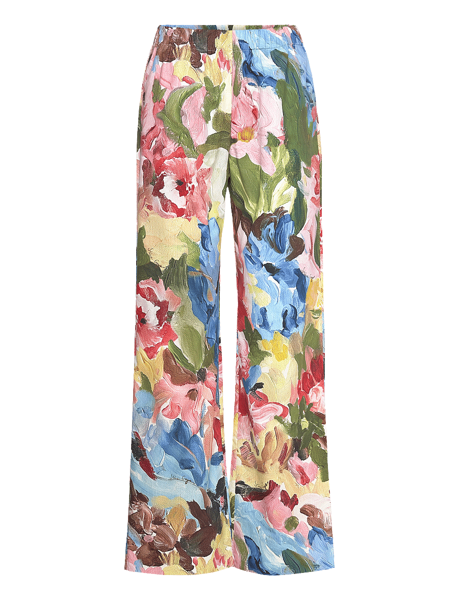 STINE GOYA - 2340 Midweight Cotton, Elasticated - hosen mit weitem bein - loves me, loves me not - 0