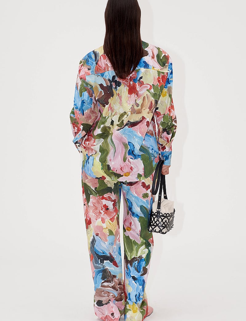 STINE GOYA - 2340 Midweight Cotton, Elasticated - hosen mit weitem bein - loves me, loves me not - 3