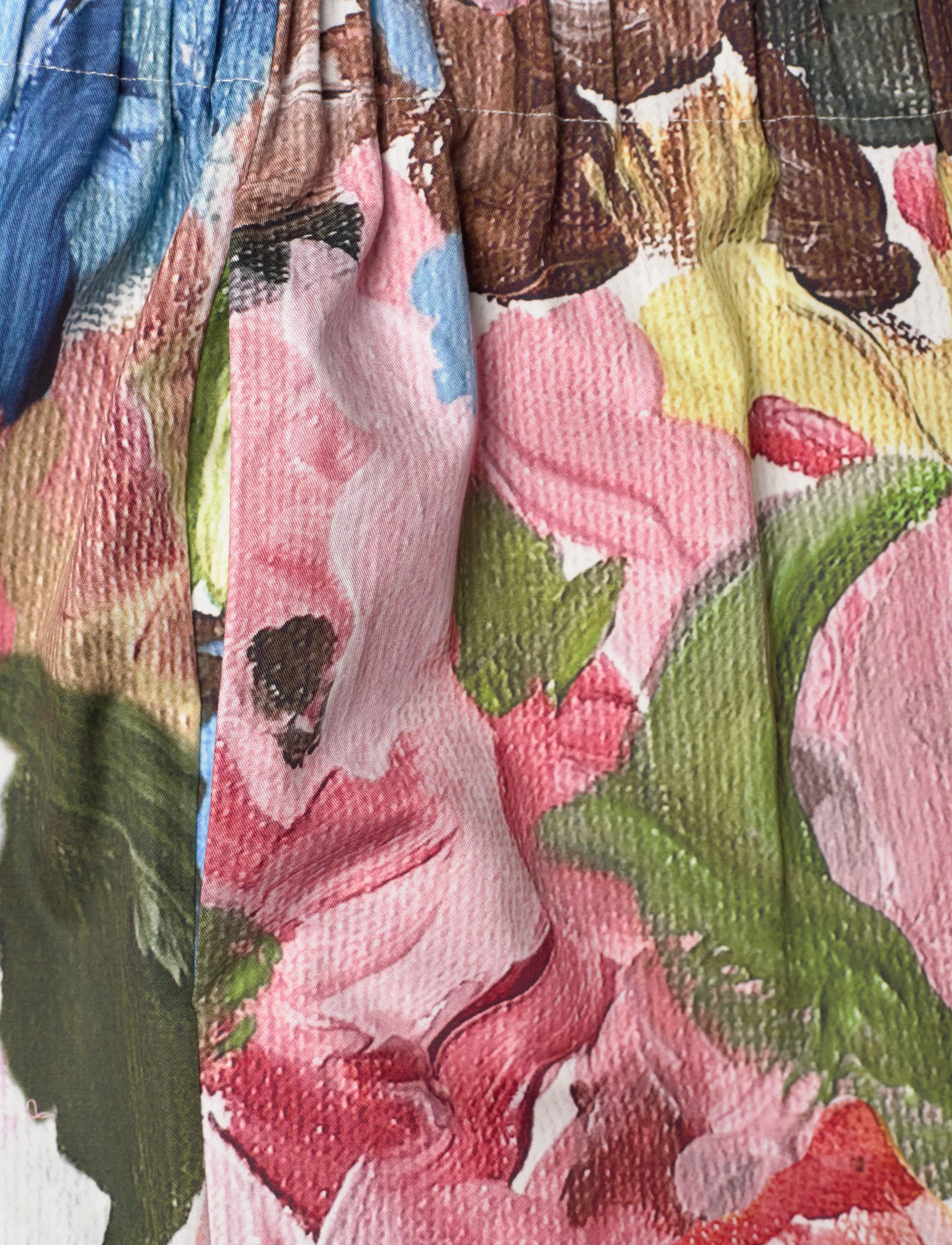 STINE GOYA - 2340 Midweight Cotton, Elasticated - plačios kelnės - loves me, loves me not - 4