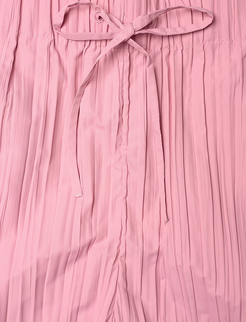 STINE GOYA - 2342 Pleated Poly, Loose Pants w/ Tie - straight leg hosen - pink nectar - 5