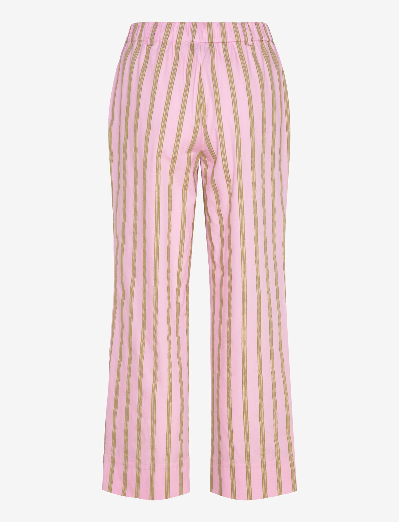 STINE GOYA - 2344 Soft Jacquard Weave, Elasticat - raka byxor - wallpaper stripes - 1