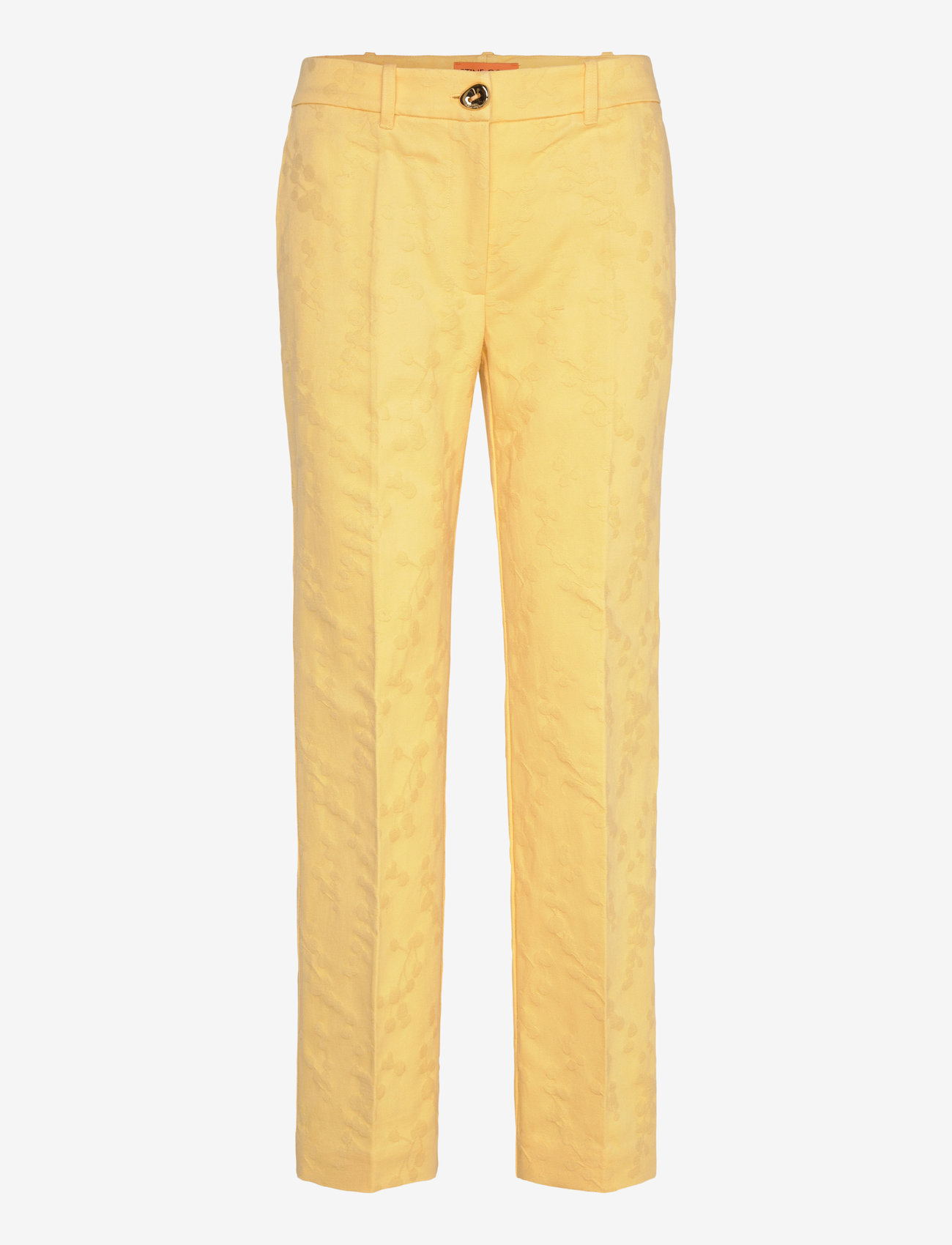 STINE GOYA - 2346 Textured Cotton Jacquard, Stra - habitbukser - mimosa - 0