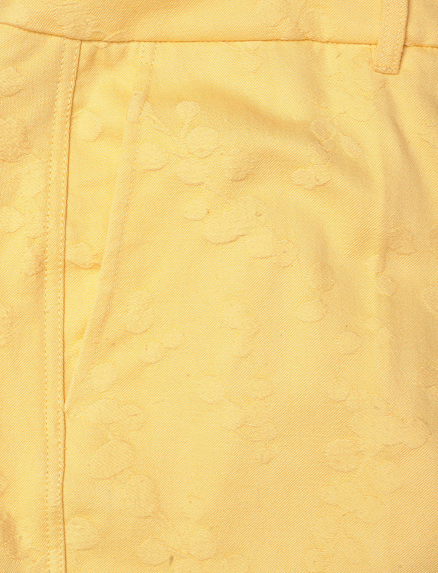 STINE GOYA - 2346 Textured Cotton Jacquard, Stra - anzugshosen - mimosa - 4