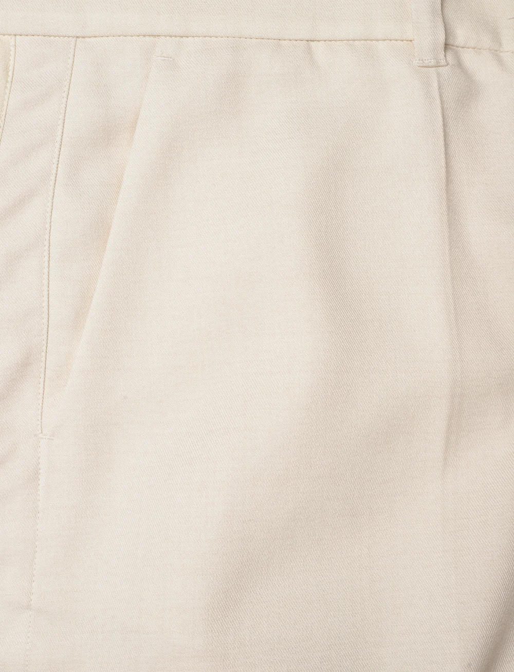 STINE GOYA - 2347 Matte Sheer Tailoring, Tailore - straight leg hosen - ivory / cornsilk - 4