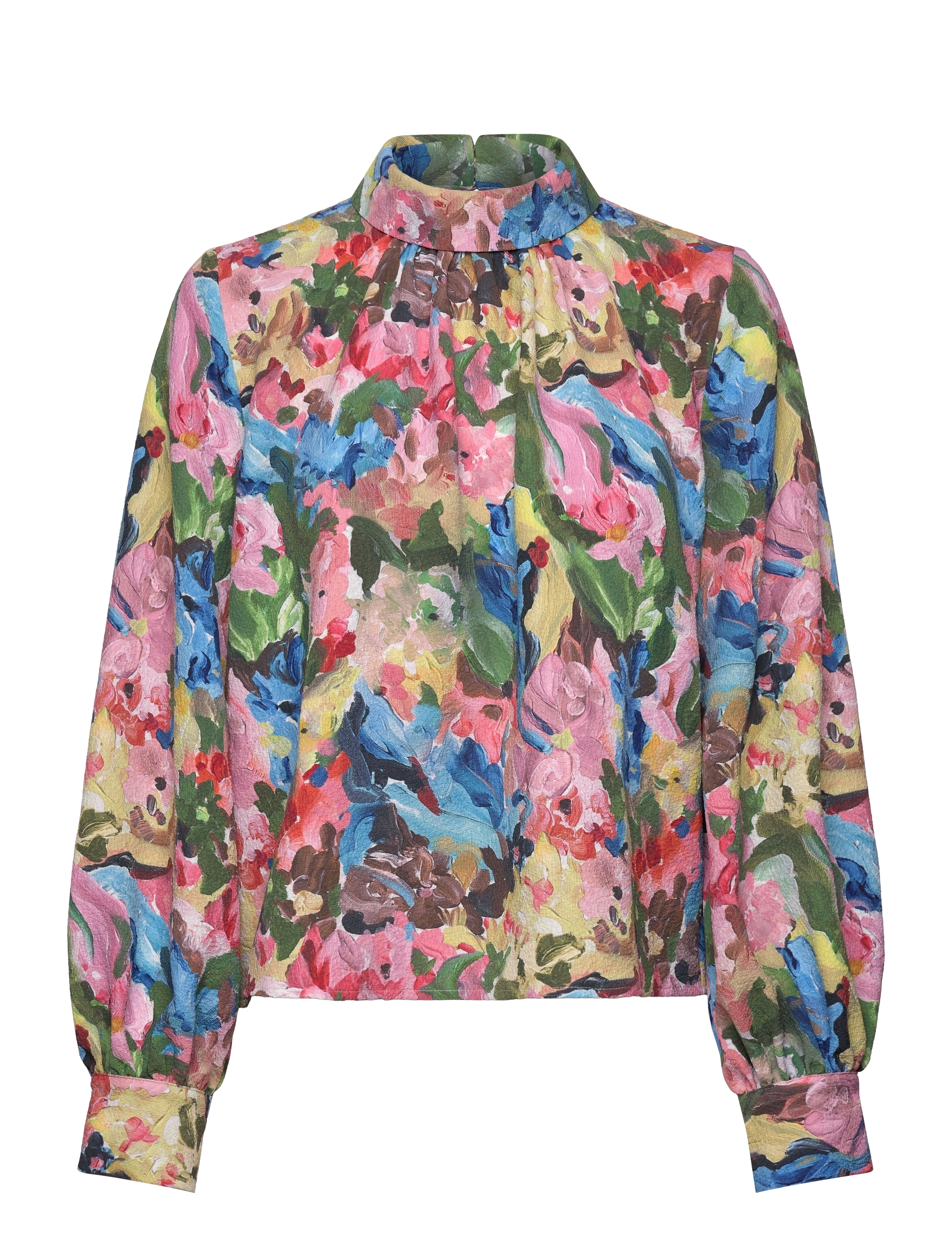 STINE GOYA 2259 Structure Stretch, Gathered Lo - Bluser - LOVES ME, LOVES ME NOT / multi