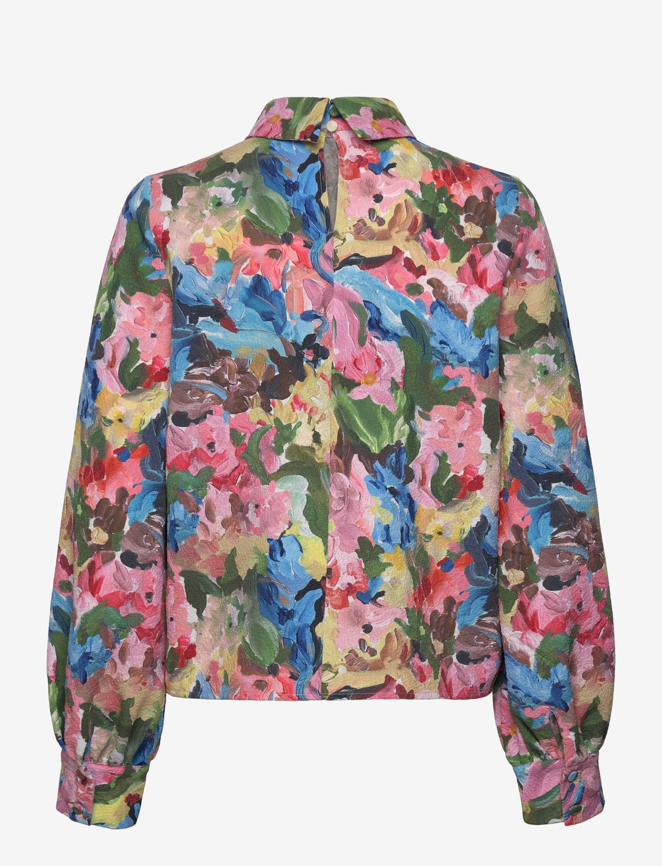 STINE GOYA - 2259 Structure Stretch, Gathered Lo - langärmlige blusen - loves me, loves me not - 1