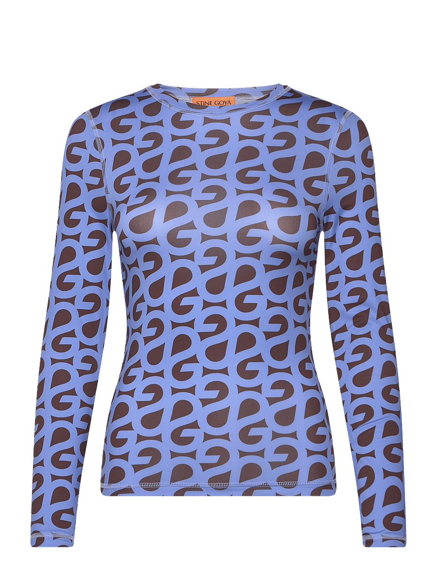 STINE GOYA - 2244 Stocking Jersey, Elastic Long - pikkade varrukatega topid - sg logo - 0