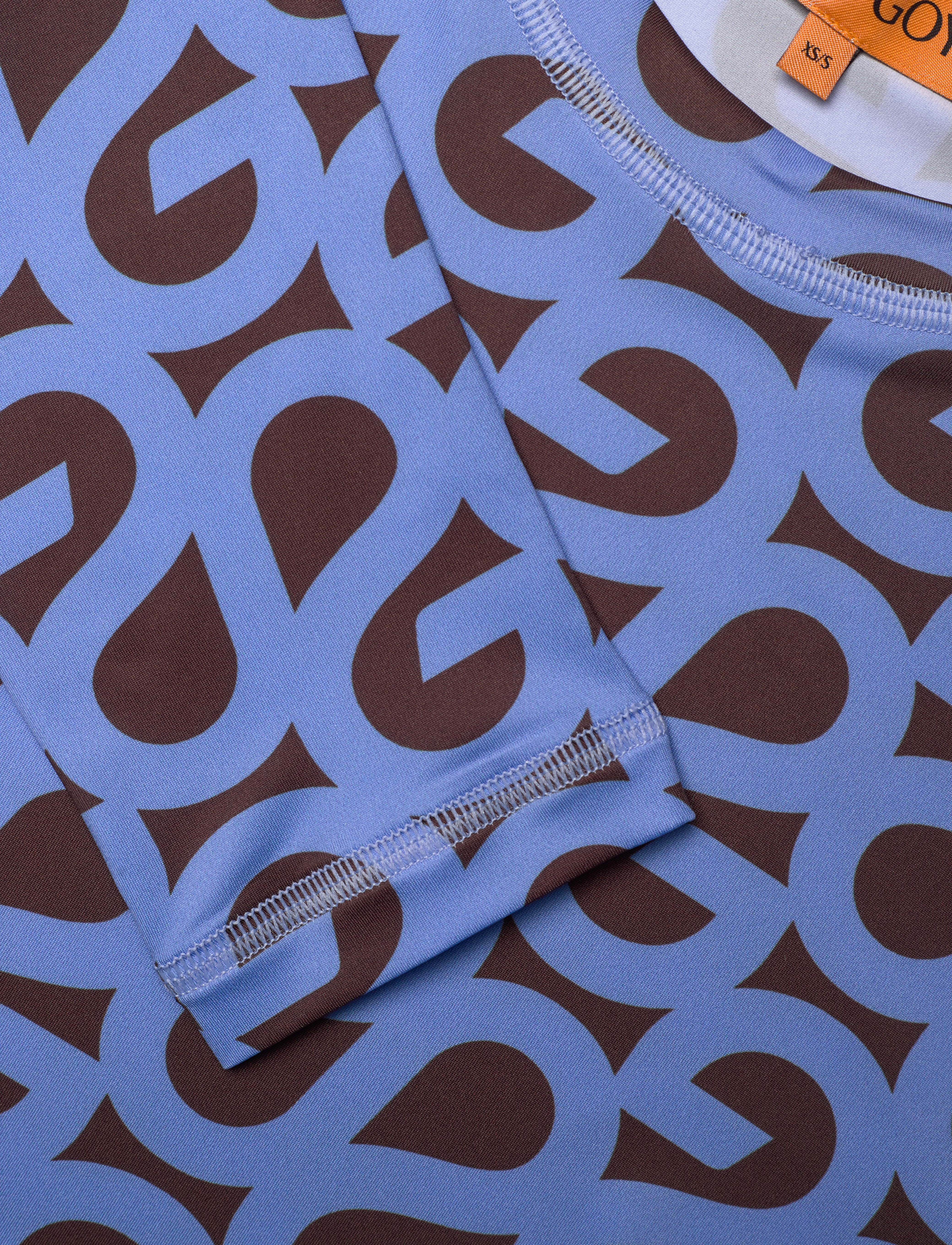 STINE GOYA - 2244 Stocking Jersey, Elastic Long - langärmlige tops - sg logo - 4