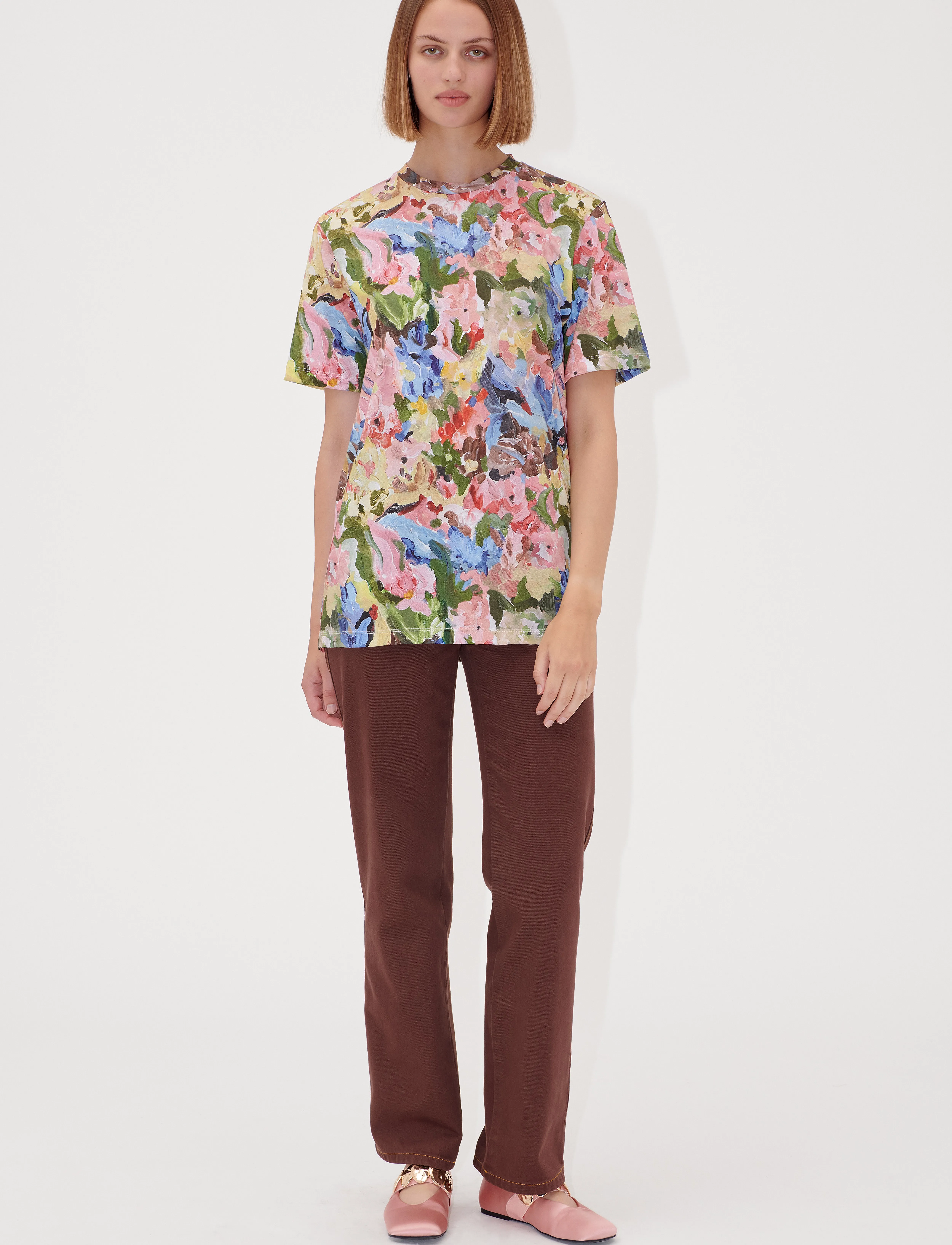 STINE GOYA - 2243 Light Jersey, Short Sleeve T-s - t-skjorter - loves me, loves me not - 2