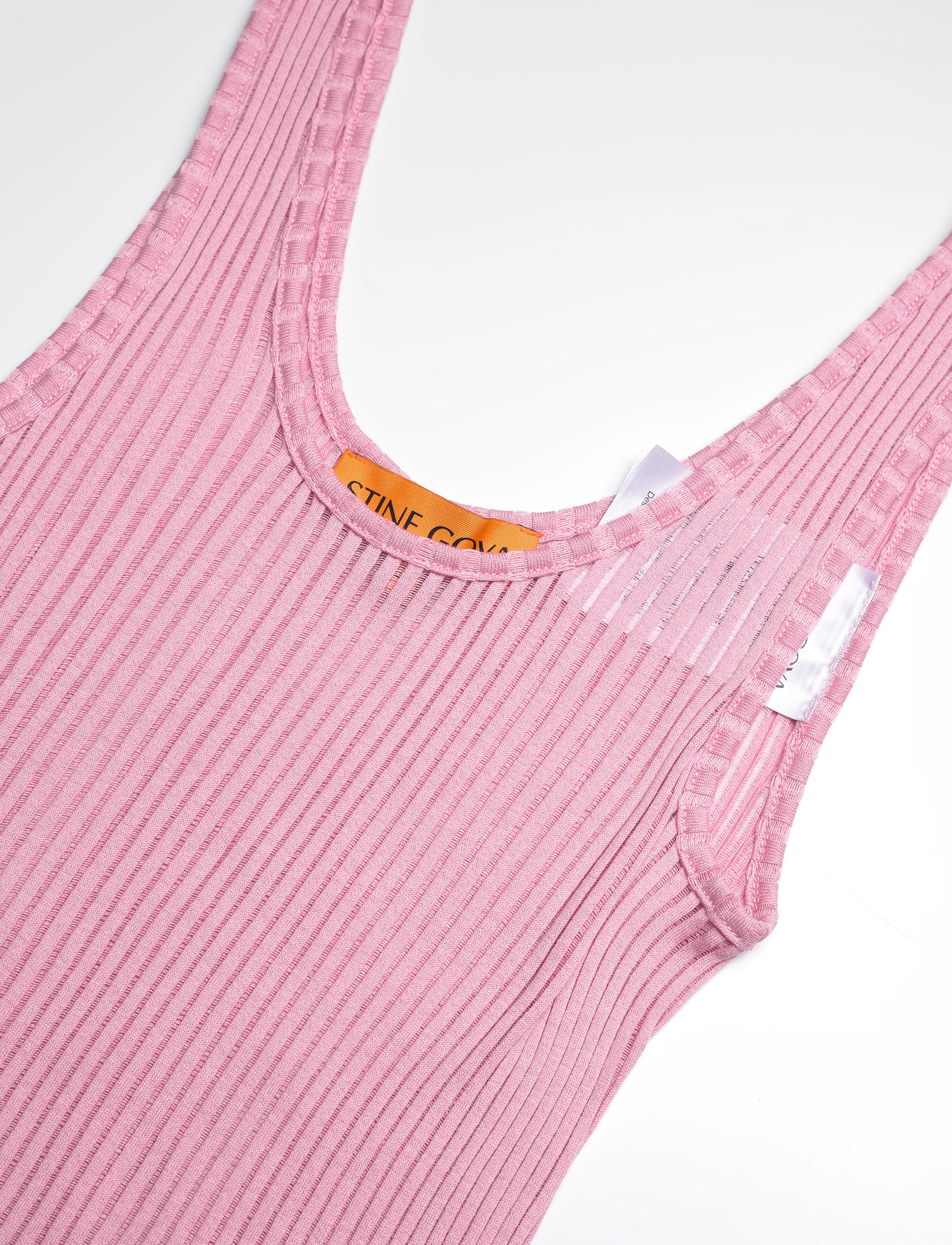 STINE GOYA - 2355 Lux Seamless, Scoopneck Tankto - pink nectar - 2