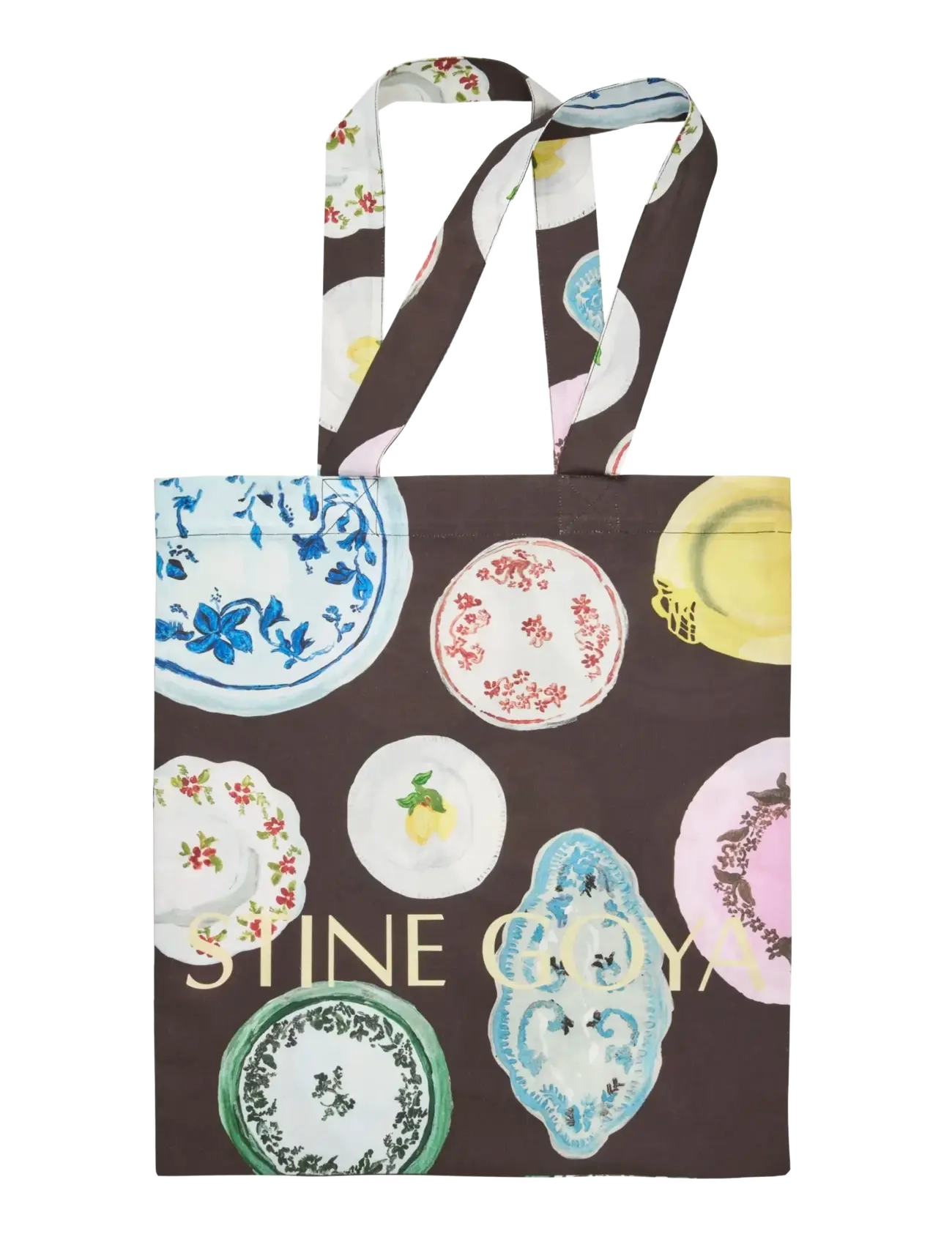 STINE GOYA 2285 Tote Bags, Cotton Tote - Kotid - THE PLATERA / brown