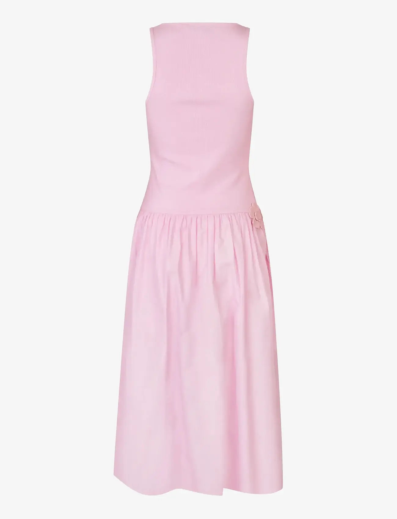 STINE GOYA - Rib, Casual Tank Midi Dress - midi dresses - cherry blossom - 2