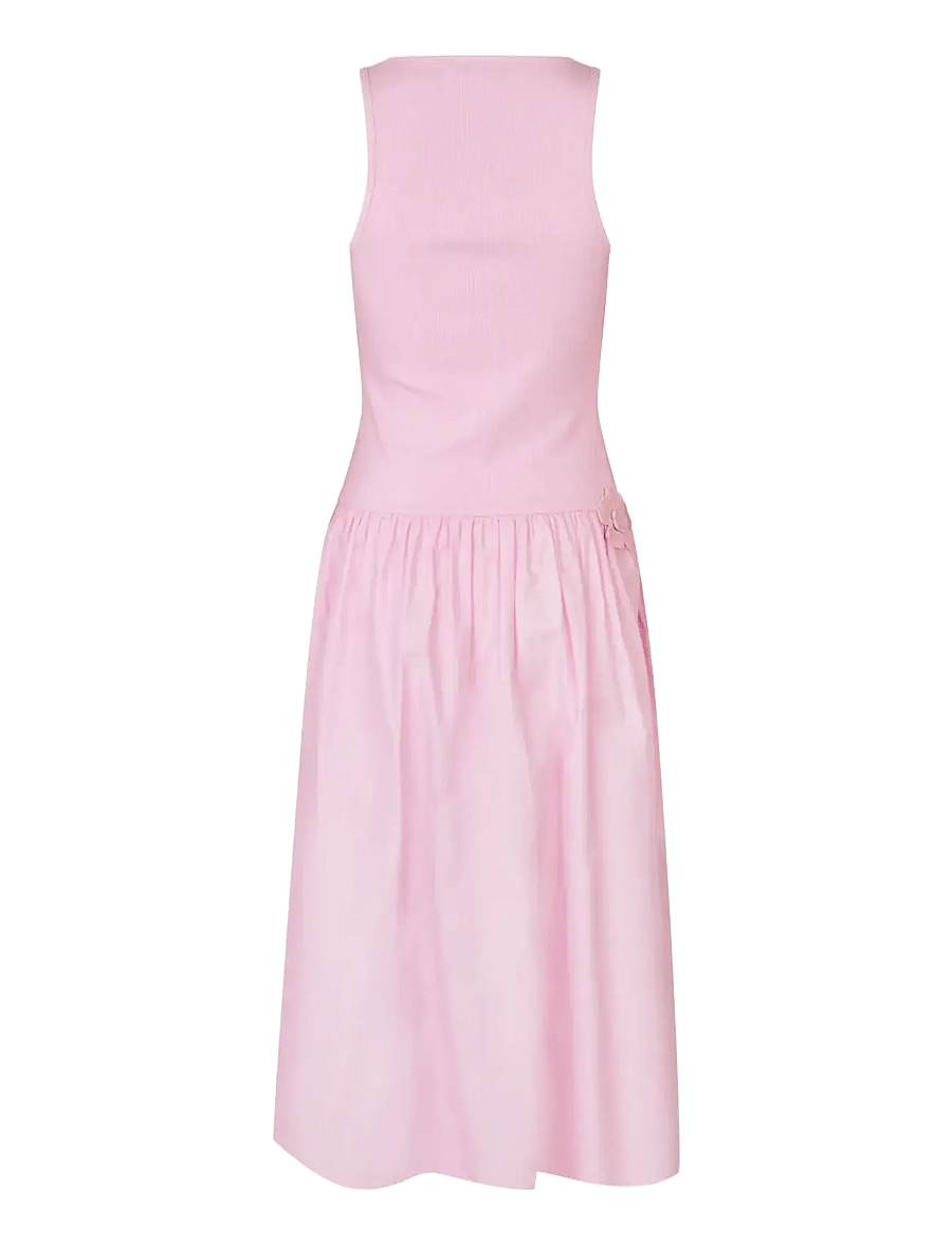 STINE GOYA - Rib, Casual Tank Midi Dress - sommerkjoler - cherry blossom - 2