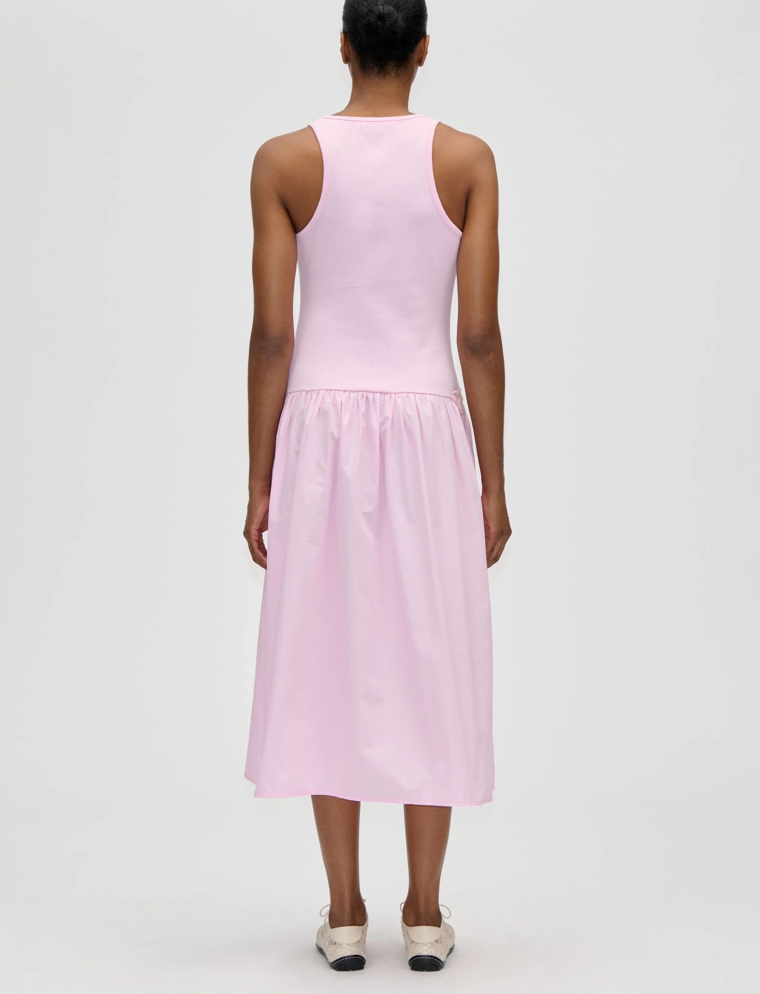 STINE GOYA - Rib, Casual Tank Midi Dress - midi-kleider - cherry blossom - 3