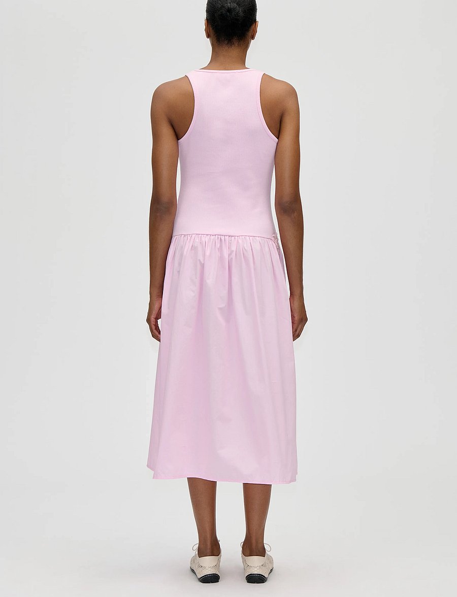 STINE GOYA - Rib, Casual Tank Midi Dress - sommerkjoler - cherry blossom - 3