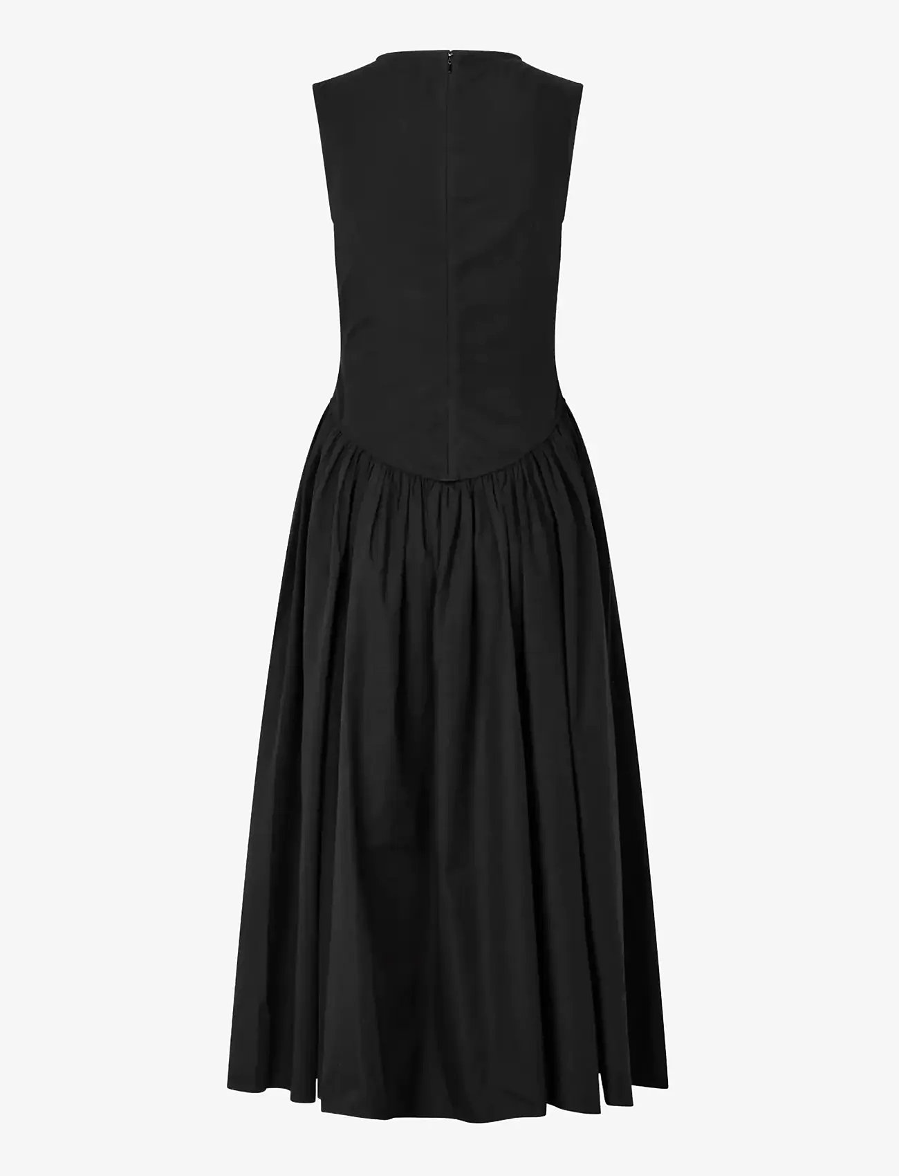 STINE GOYA - Broderie Cotton, Embroidered Midi Dress - midi kjoler - broderie anglaise - 2