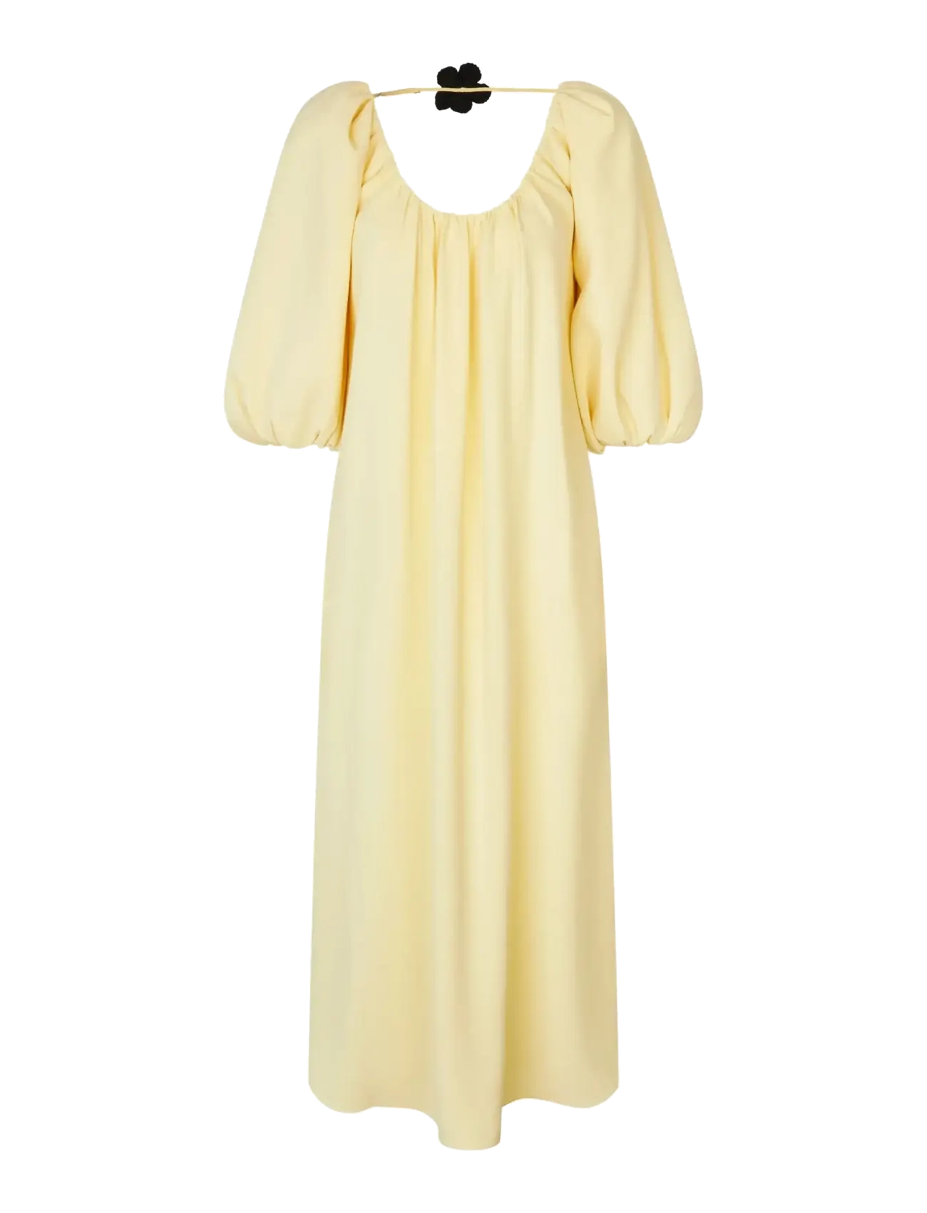 STINE GOYA Heavy Crepe, Romantic Voluminous Sleeve Kleid Gelb - M - Damen