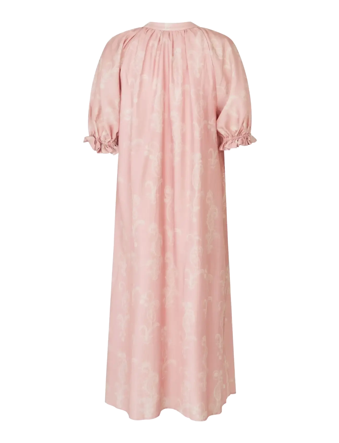 STINE GOYA - Tencel, Front Placket Long Dress - maxi dresses - cherries on a paisley - 2